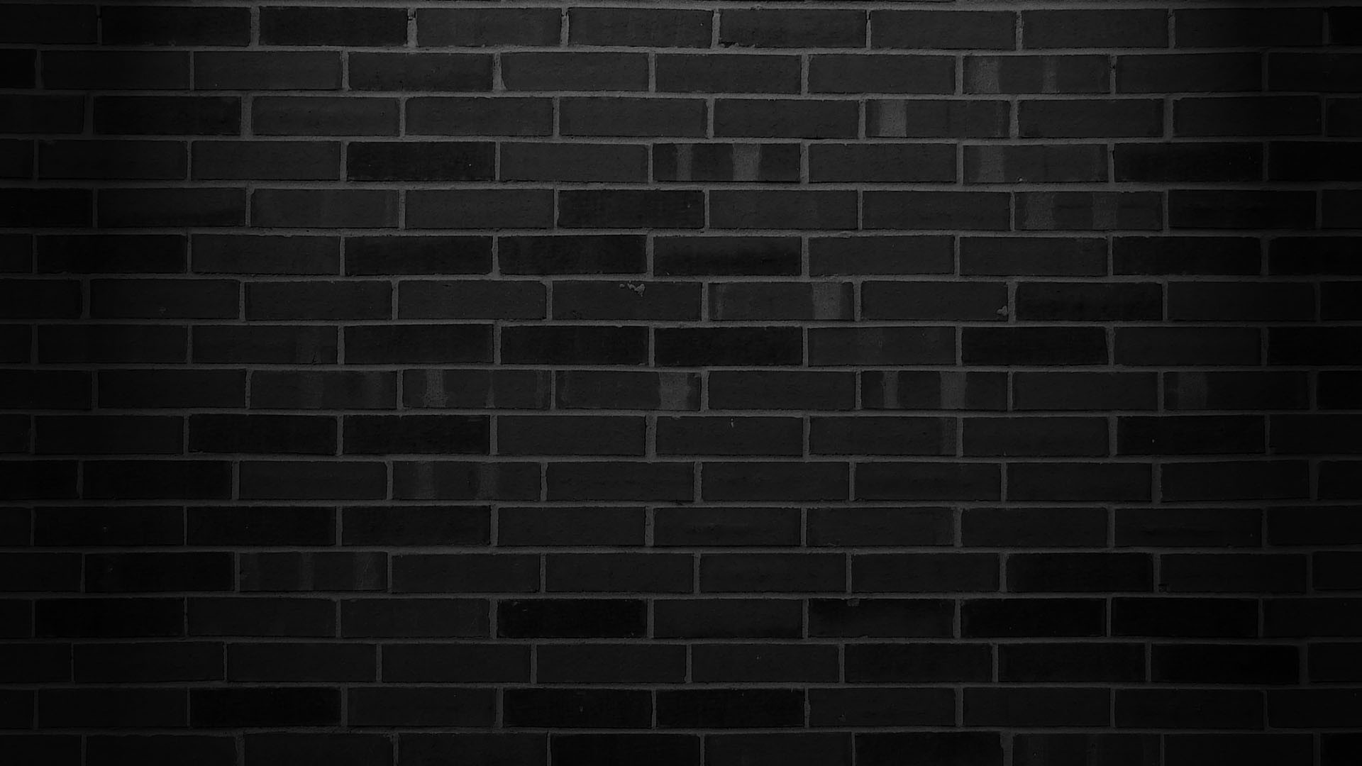 Monochrome brick wall pattern HD Wallpaper