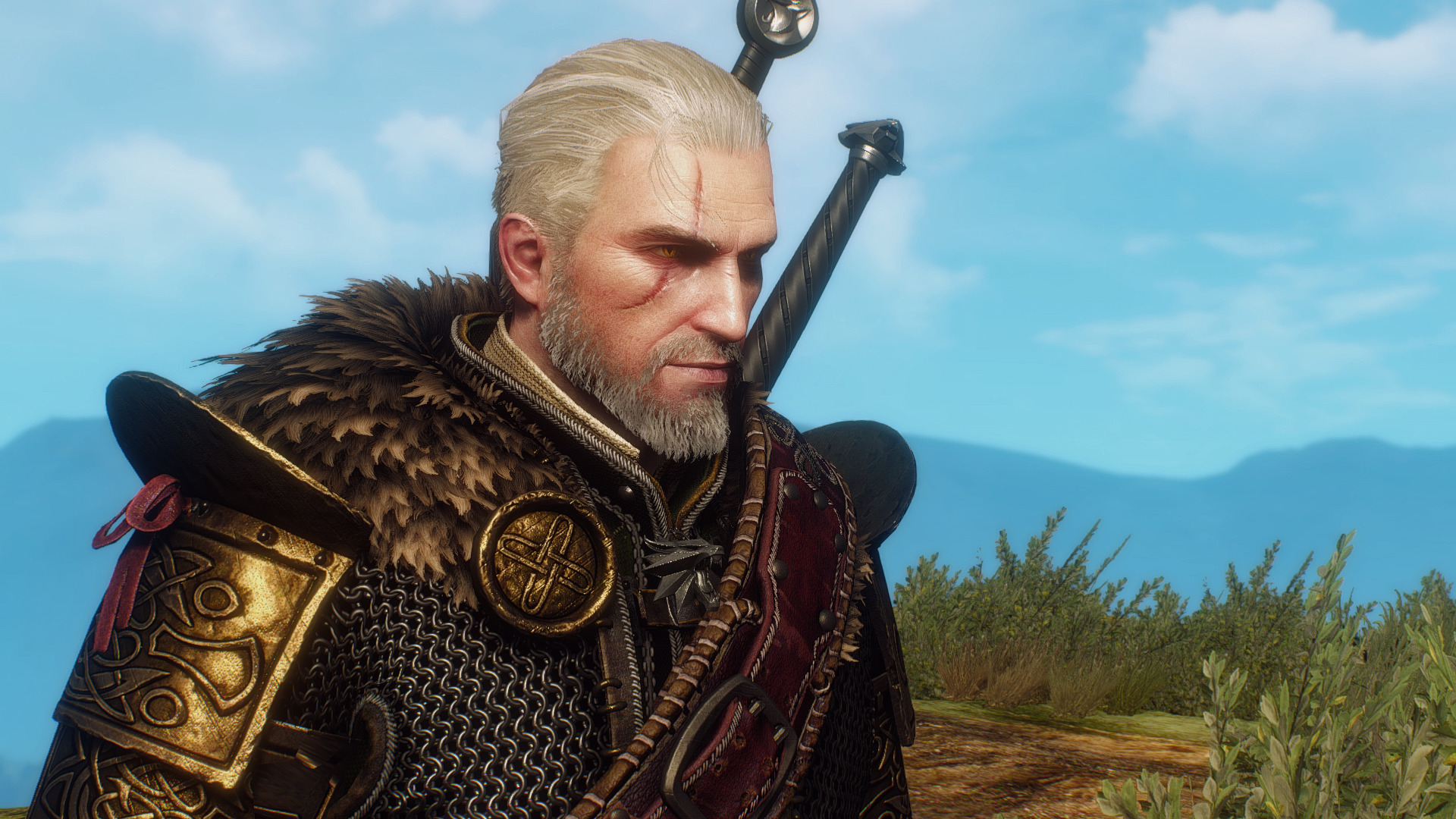 Geralt of Rivia from The Witcher 3 Wild Hunt HD Wallpaper