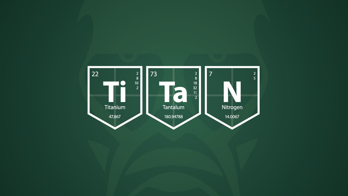 Periodic Table Elements Ti Ta N HD Wallpaper