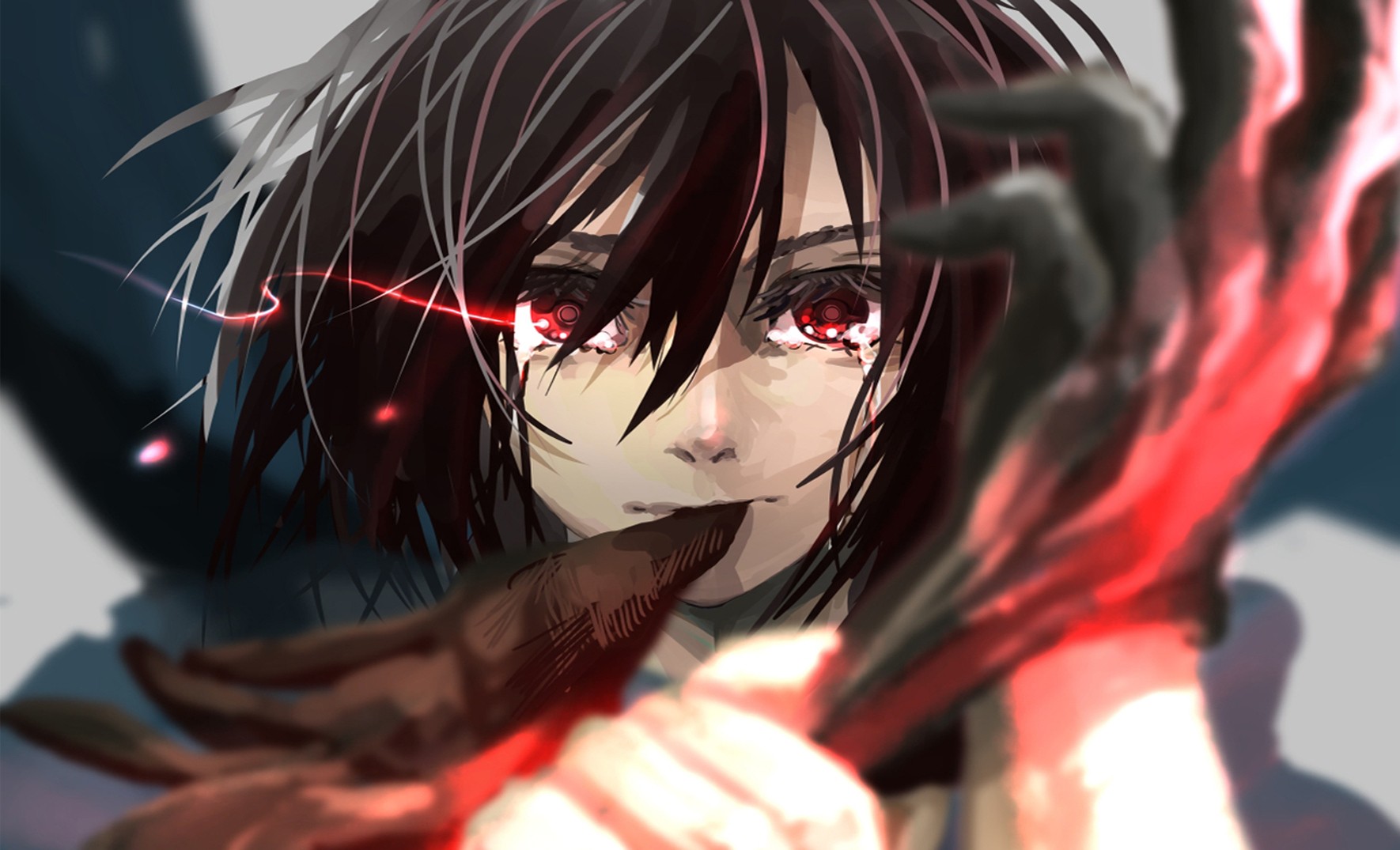Mikasa Ackerman from Shingeki no Kyojin HD Wallpaper