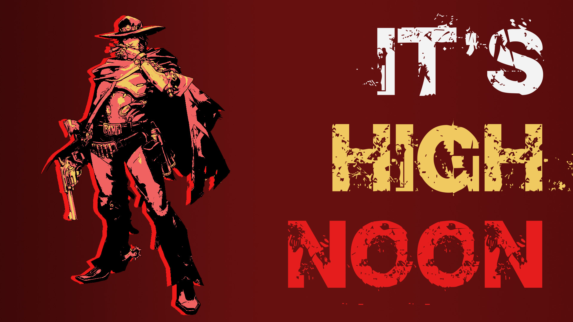 McCree from Overwatch It's High Noon HD Wallpaper