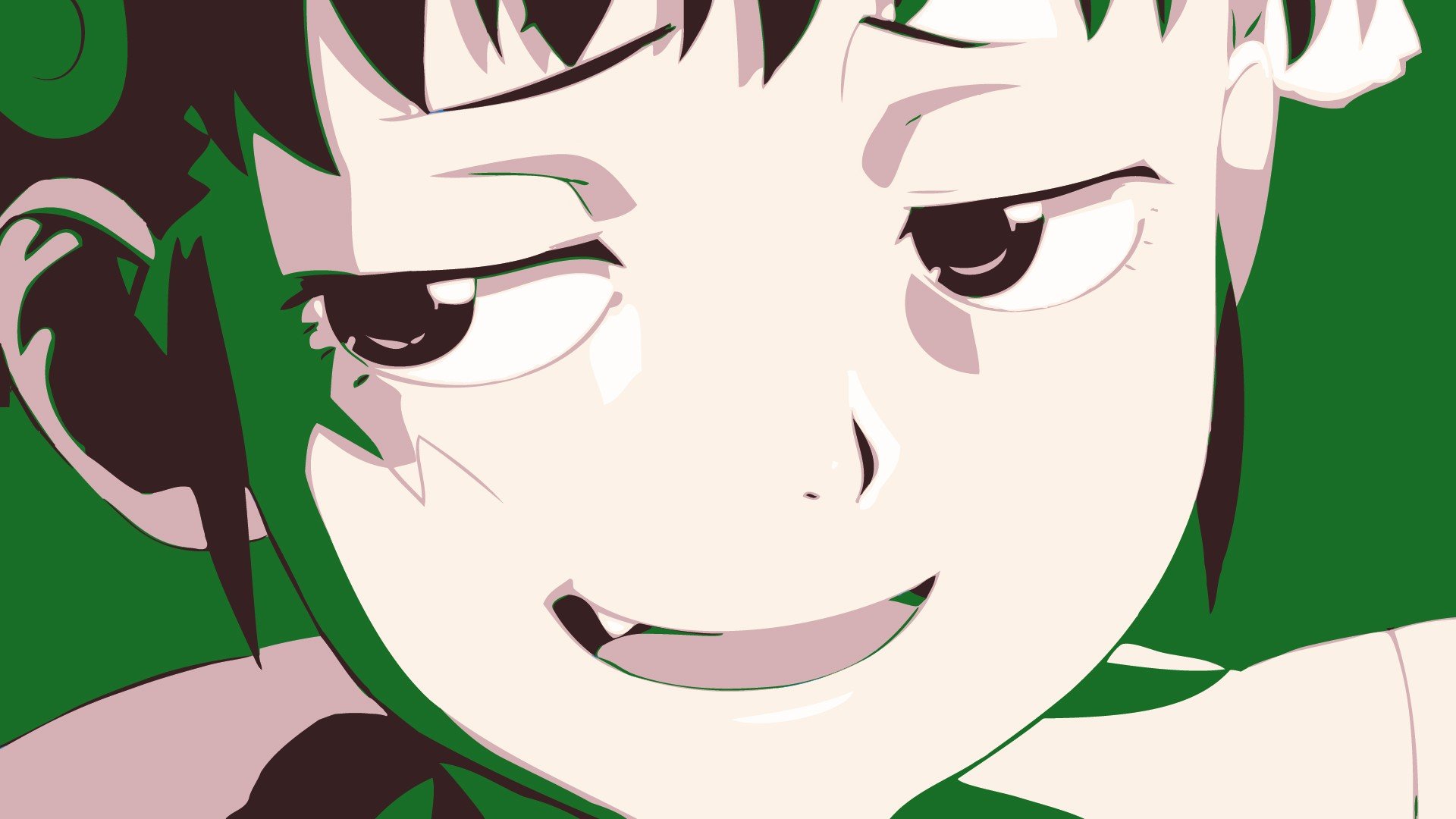 Hachikuji Mayoi from Monogatari Series HD Wallpaper