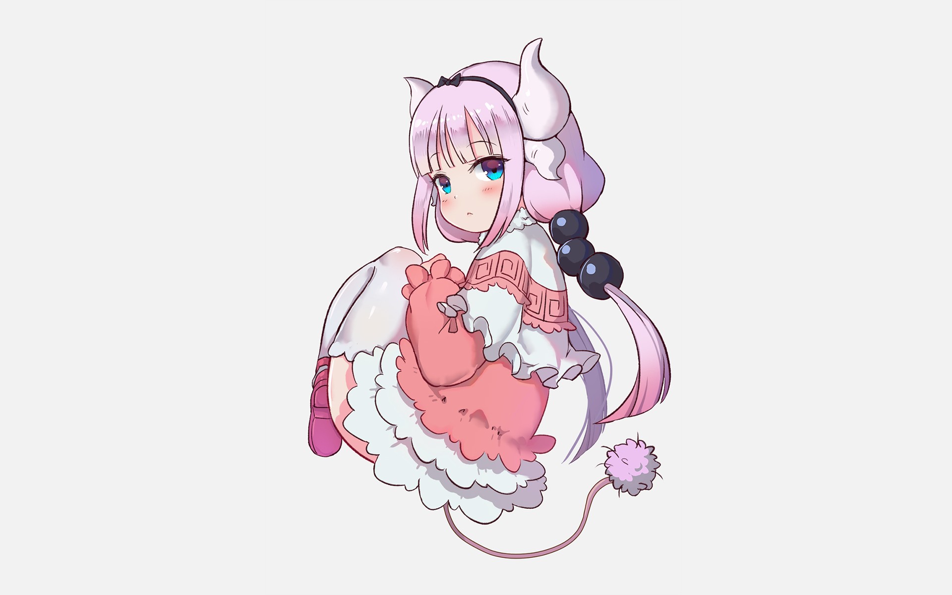 Kanna Kamui from Kobayashi-san Chi no Maid Dragon HD Wallpaper
