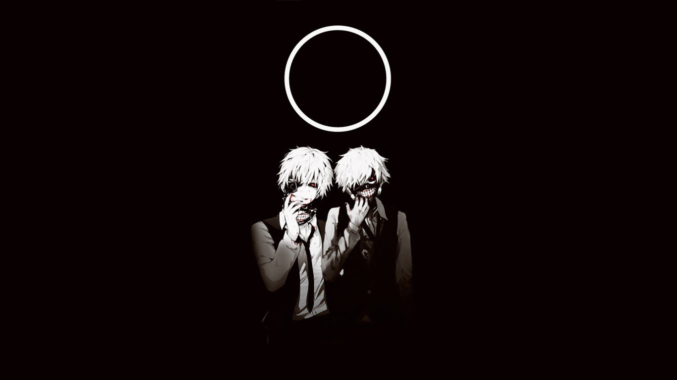 Two Ken Kaneki from Tokyo Ghoul HD Wallpaper