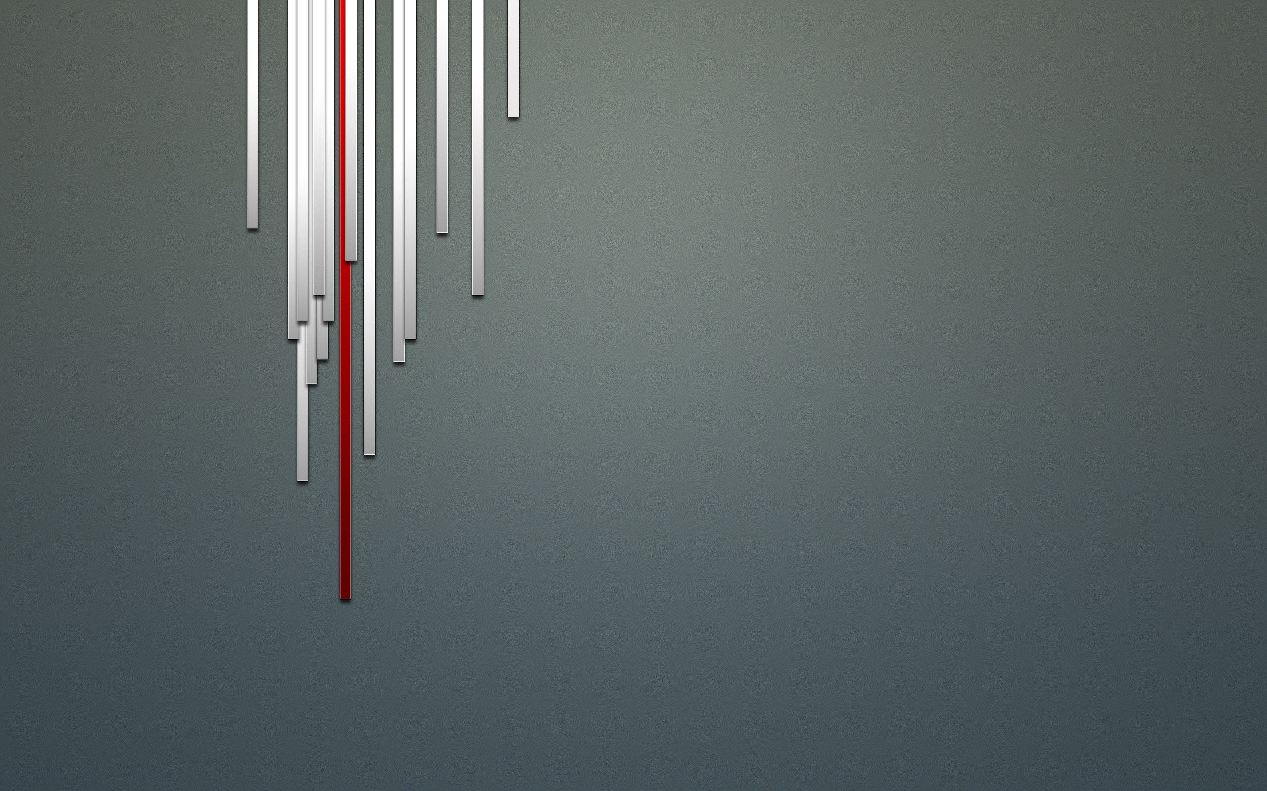 Red and white lines on a gray background HD Wallpaper