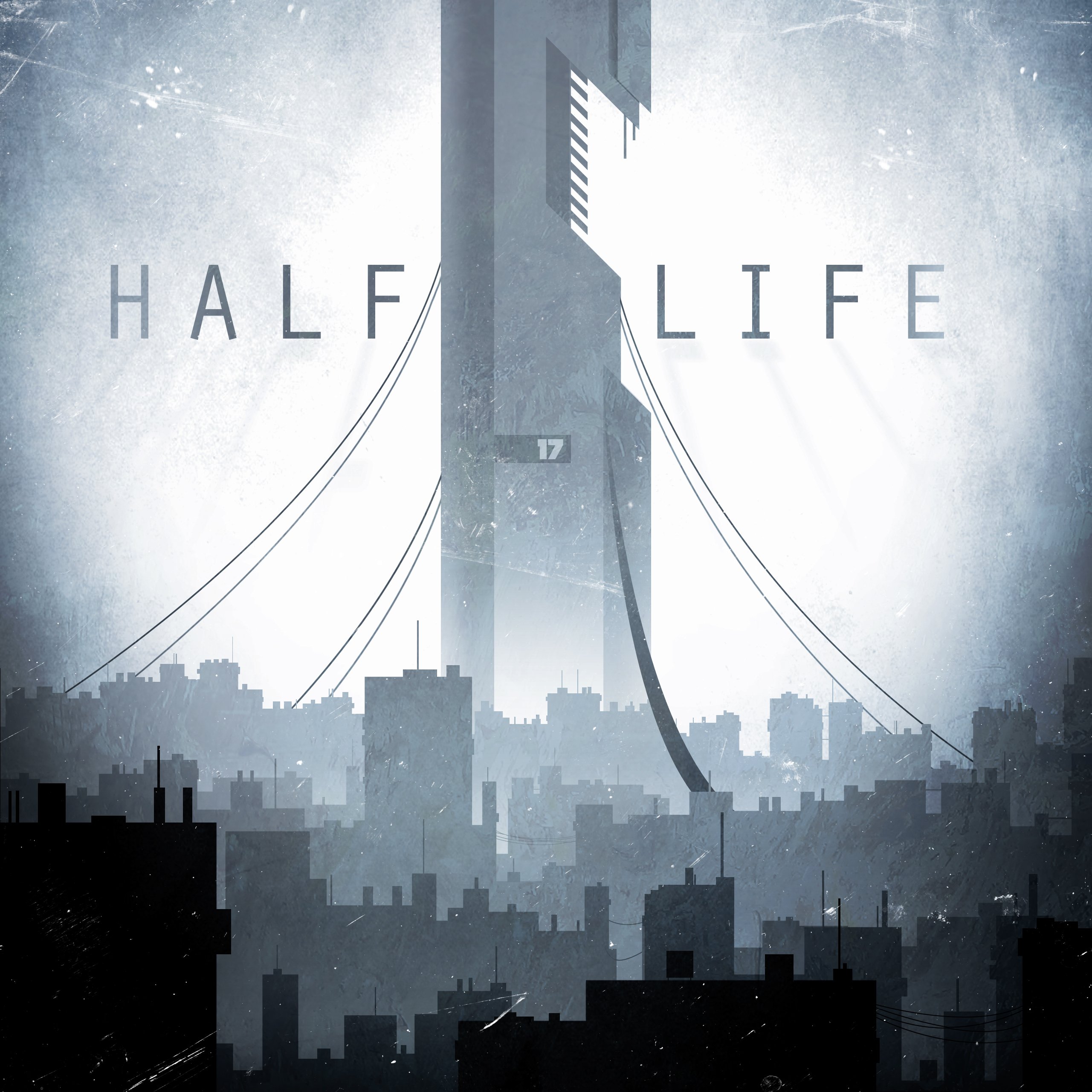 Half-Life 2: City 17 poster HD Wallpaper