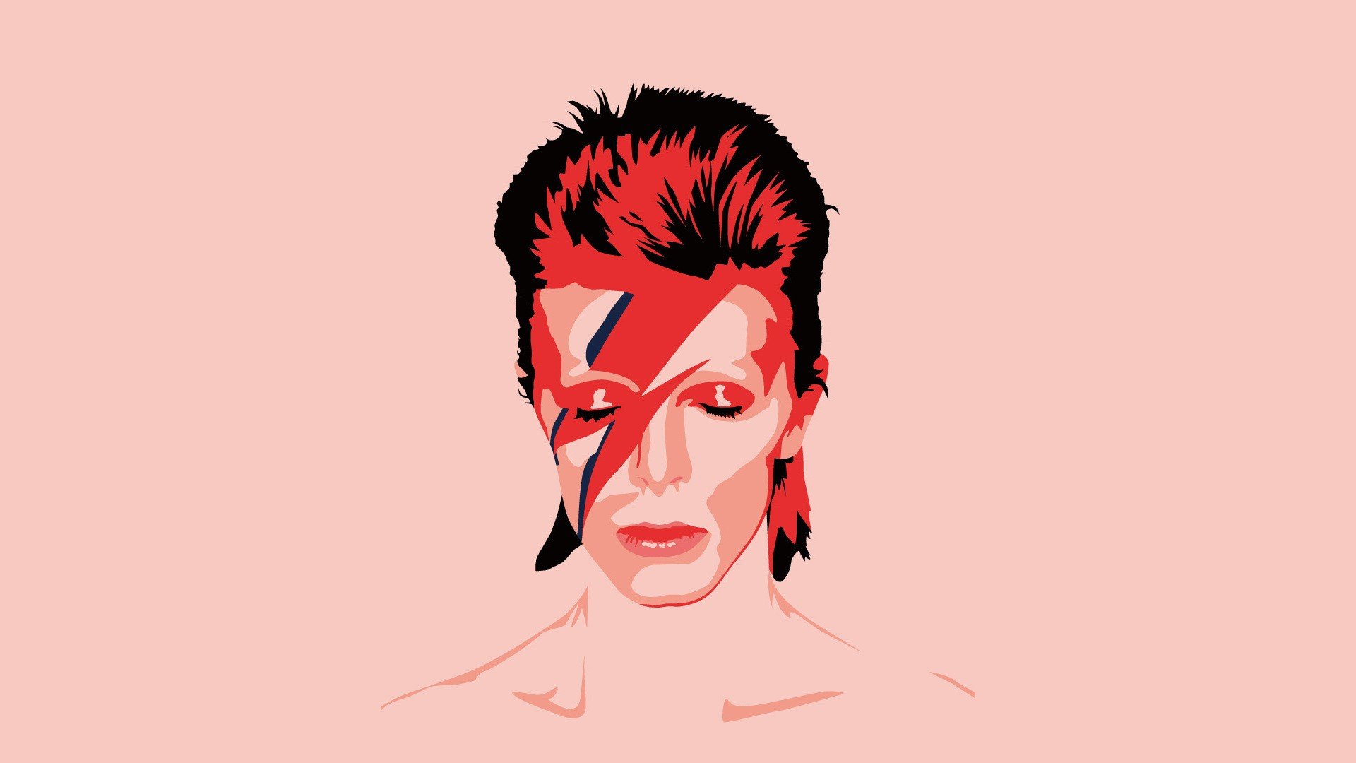 David Bowie as Ziggy Stardust HD Wallpaper