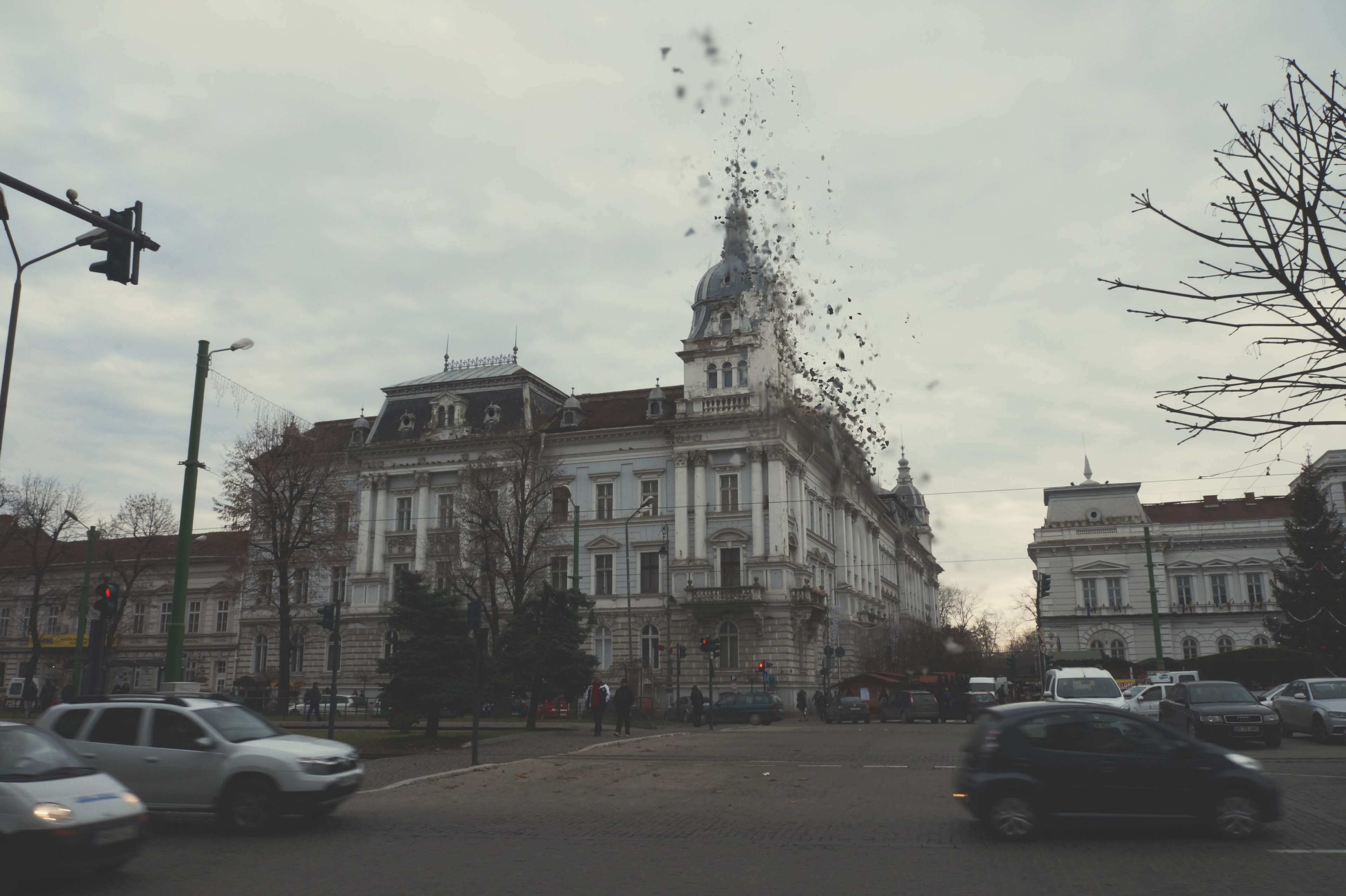 Cenad Palace in Arad, Romania HD Wallpaper