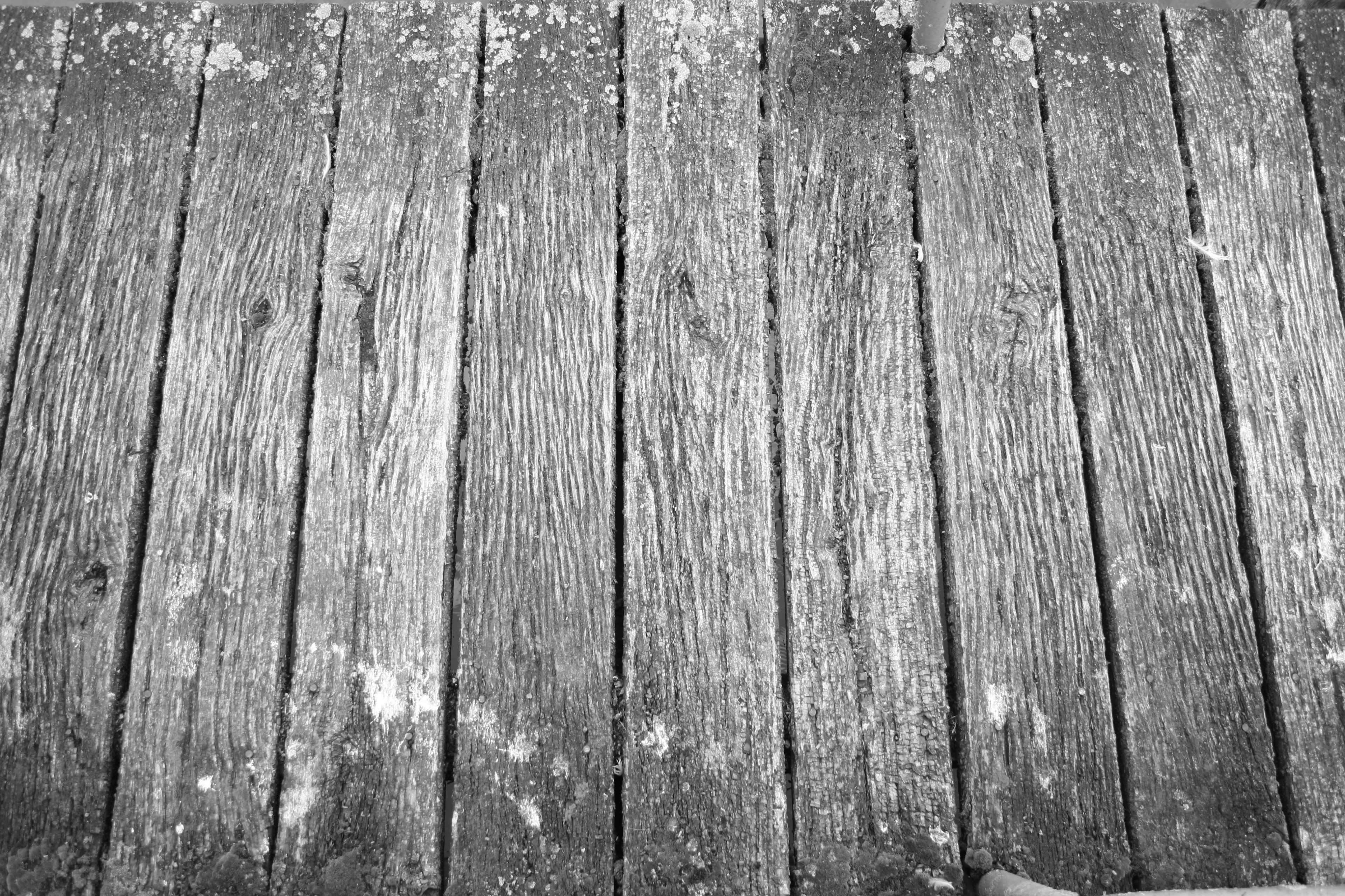 Black and white wood planks 4K HD Wallpaper