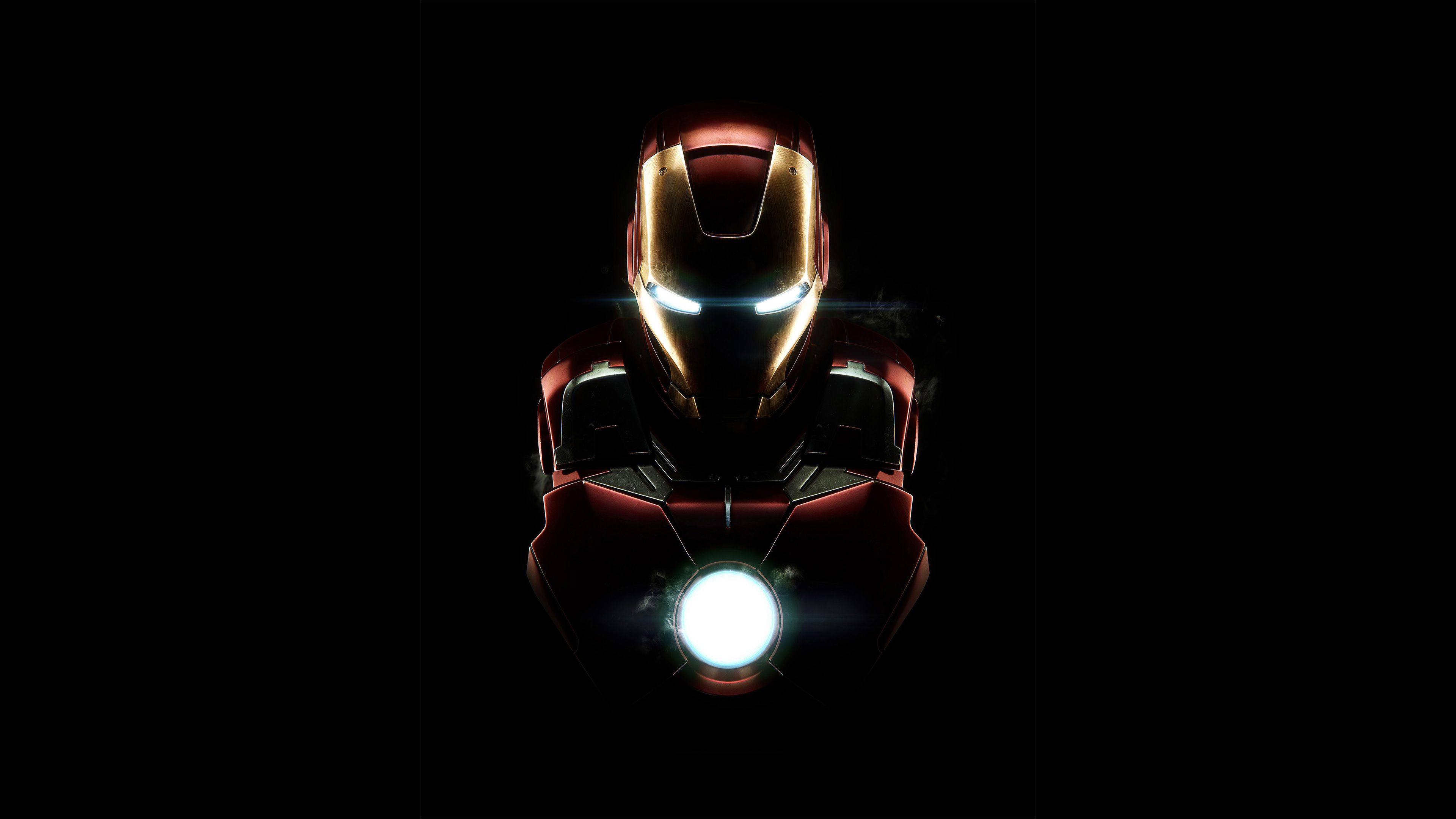 Iron Man armor chest piece with arc reactor HD Wallpaper