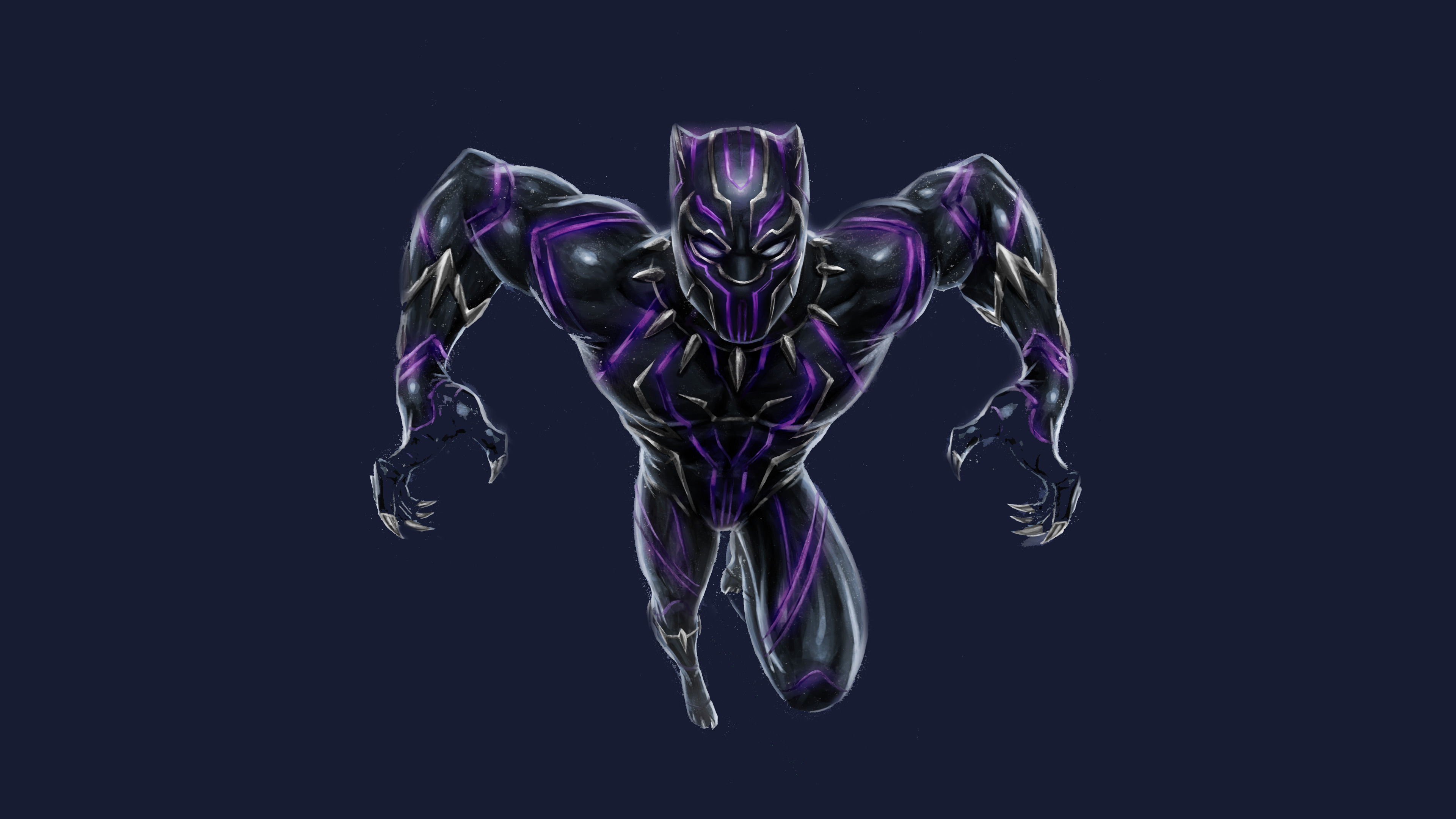 Black Panther from Marvel Comics HD Wallpaper