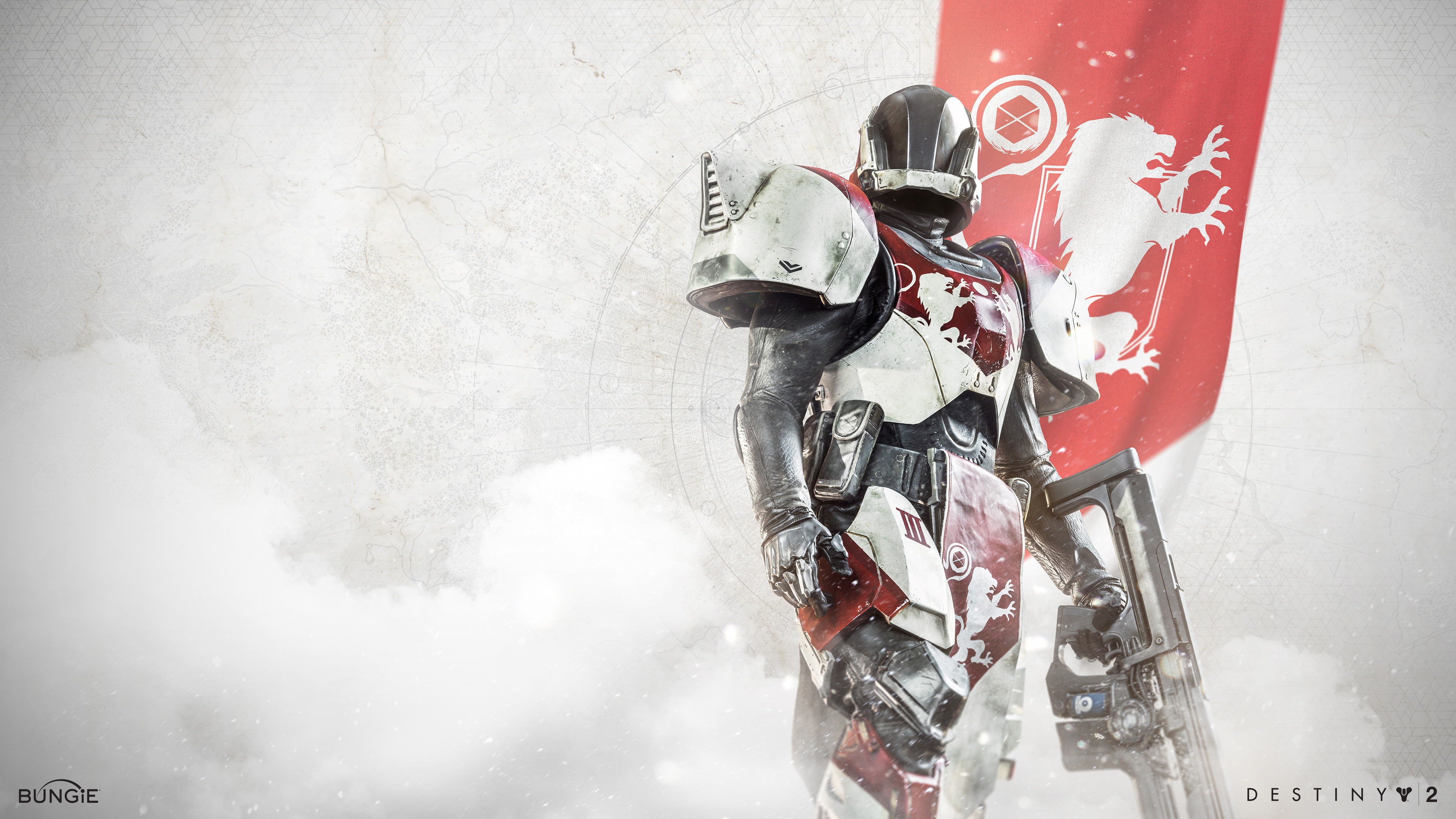 Destiny 2 Titan with Bungie logo HD Wallpaper