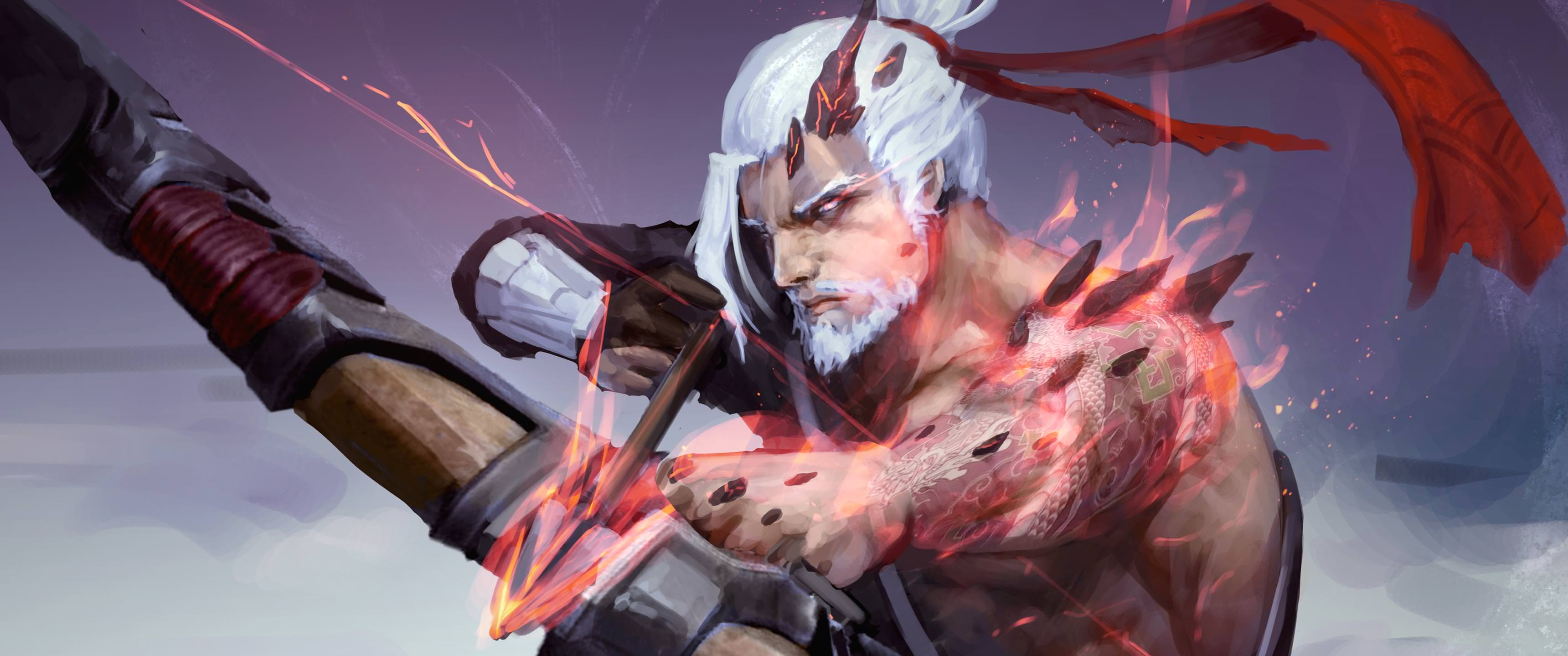 Hanzo from Overwatch HD Wallpaper