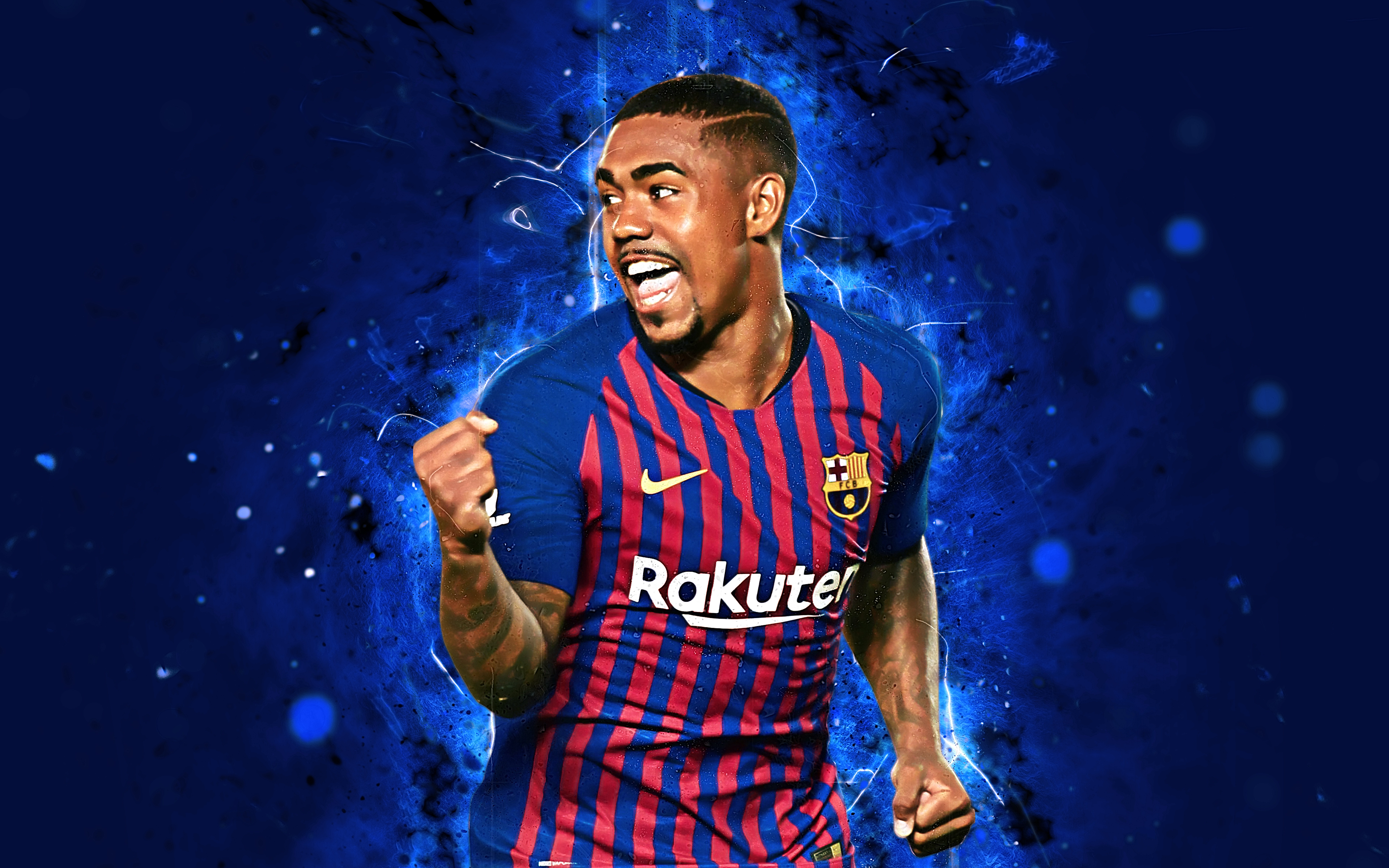 Malcom of FC Barcelona HD Wallpaper