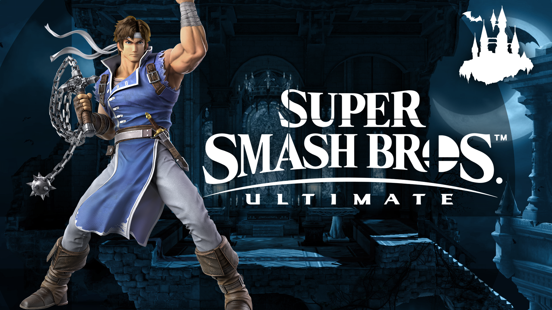 Richter Belmont from Castlevania in Super Smash Bros. Ultimate HD Wallpaper
