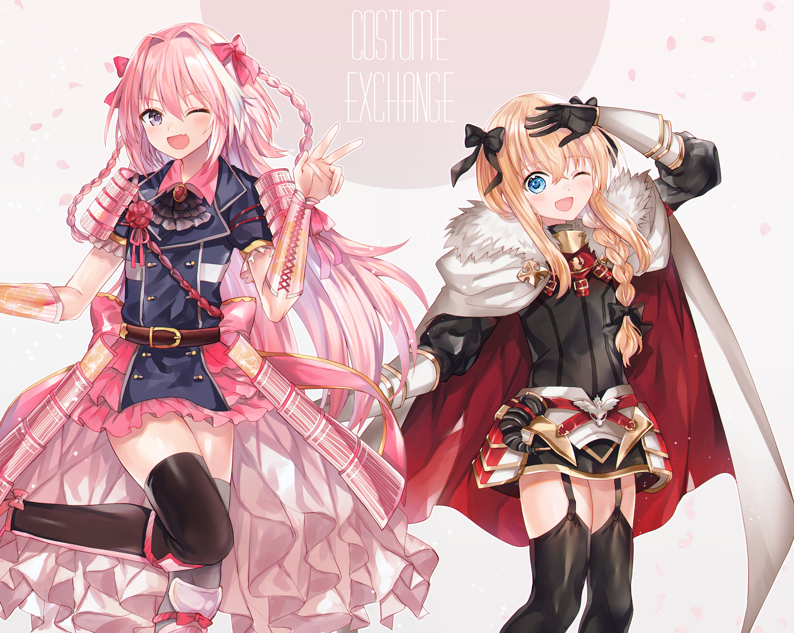 Midare Toushirou and Astolfo from Fate/Apocrypha HD Wallpaper