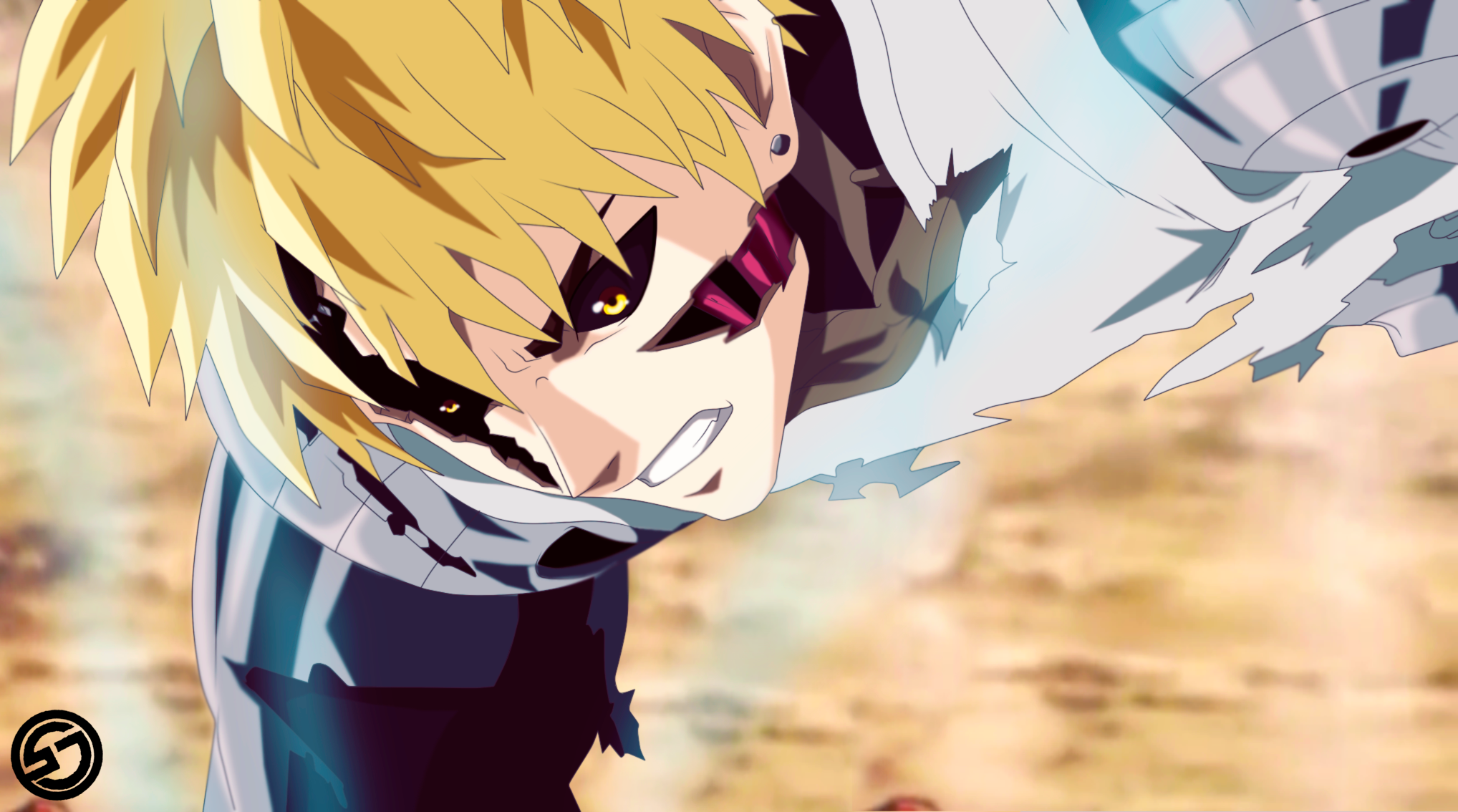 Genos from One-Punch Man HD Wallpaper