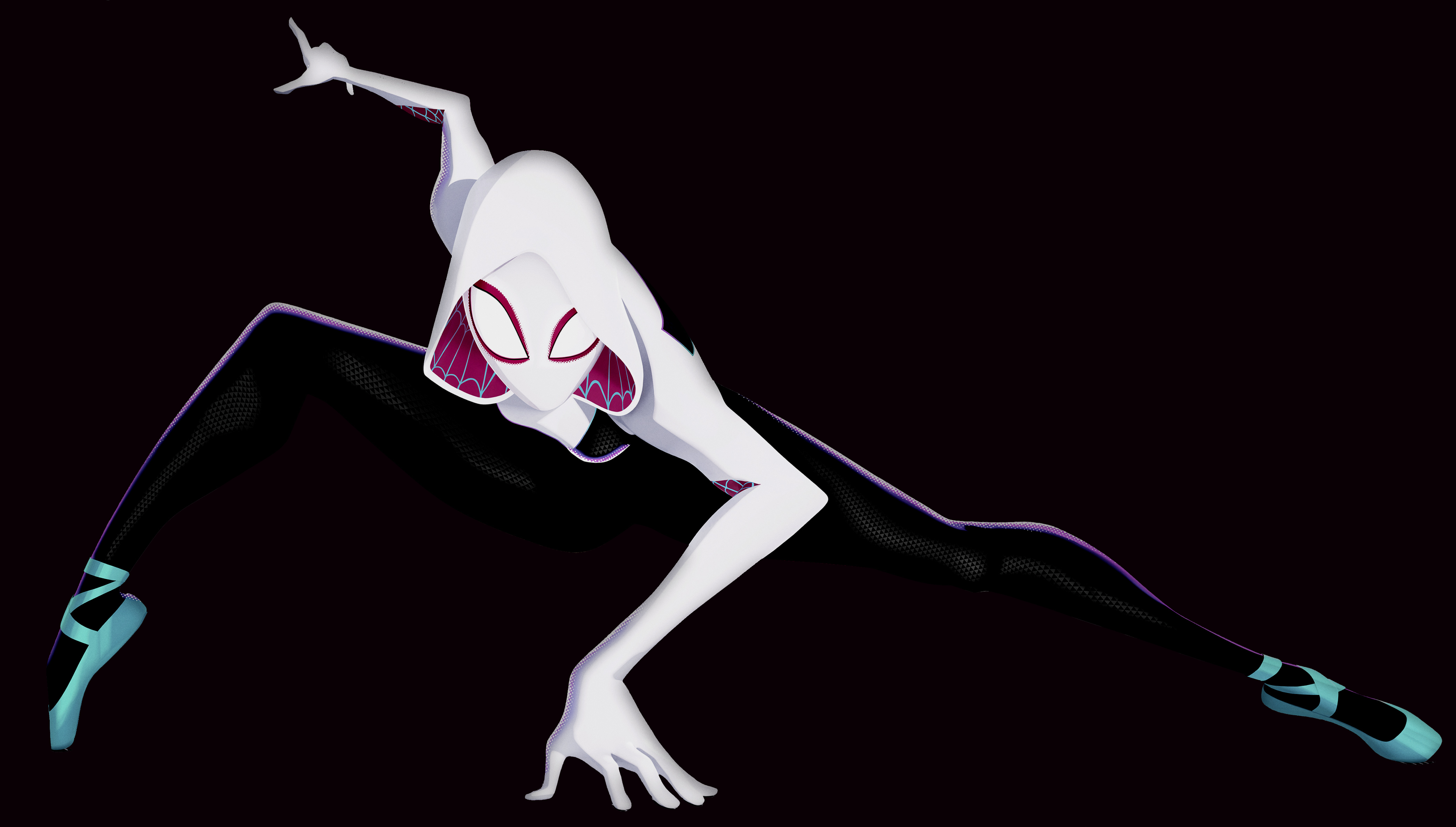 Spider-Gwen from Spider-Man: Into the Spider-Verse HD Wallpaper