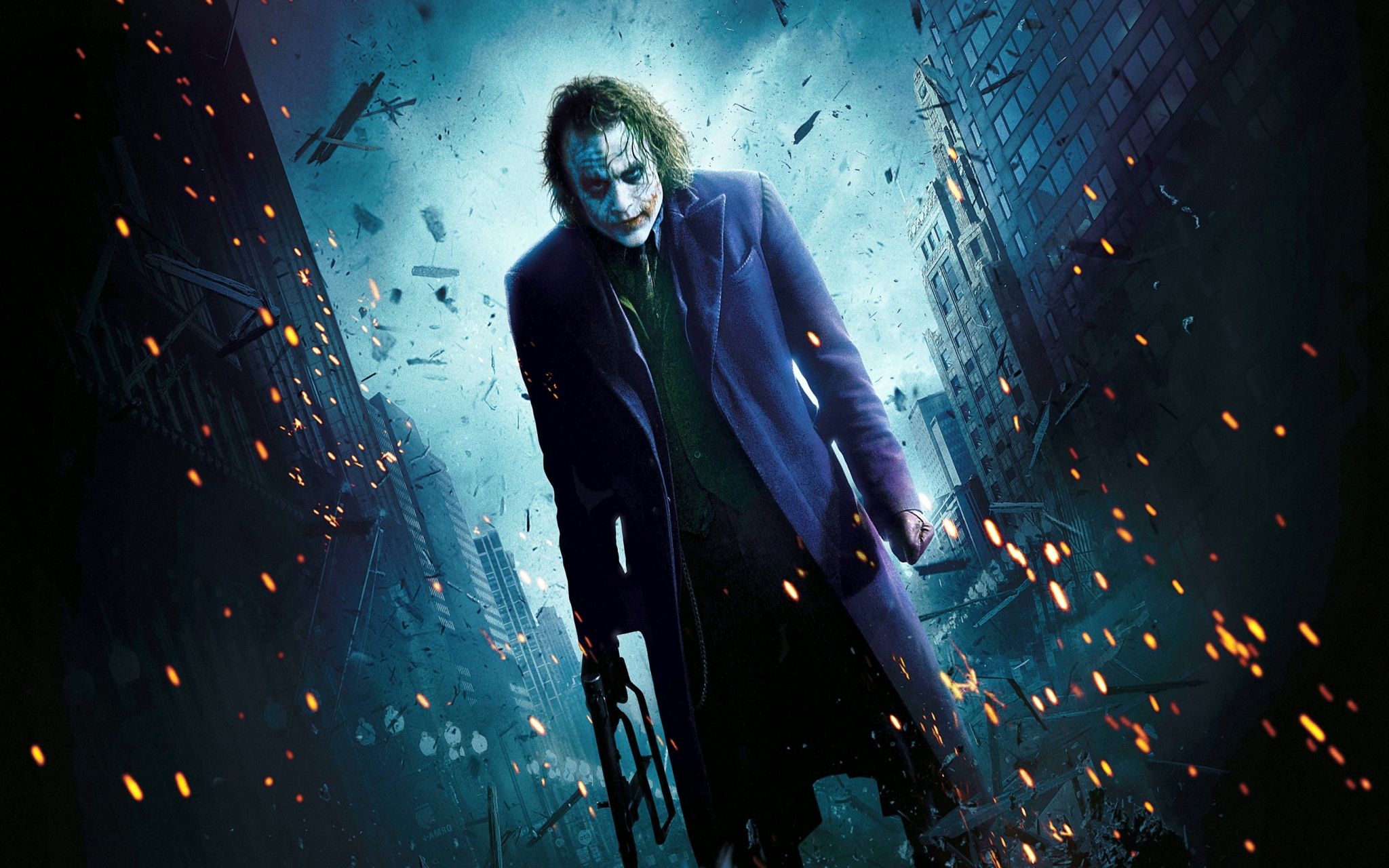 Joker from The Dark Knight HD Wallpaper