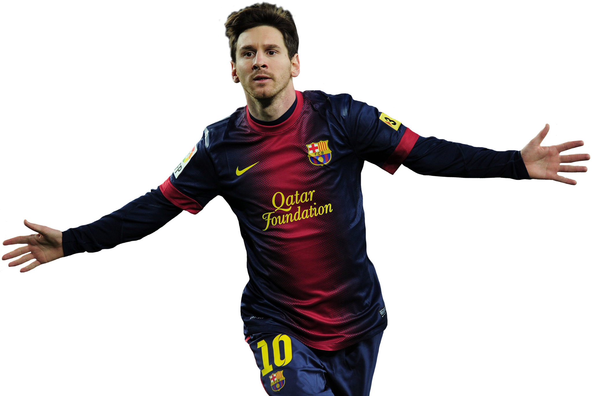 Lionel Messi from FC Barcelona HD Wallpaper