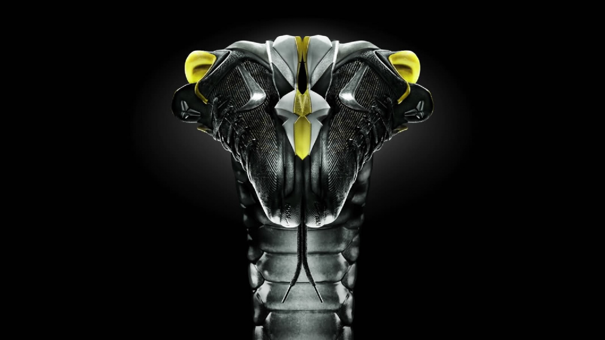 Kobe Bryant Nike shoes as a cobra HD Wallpaper