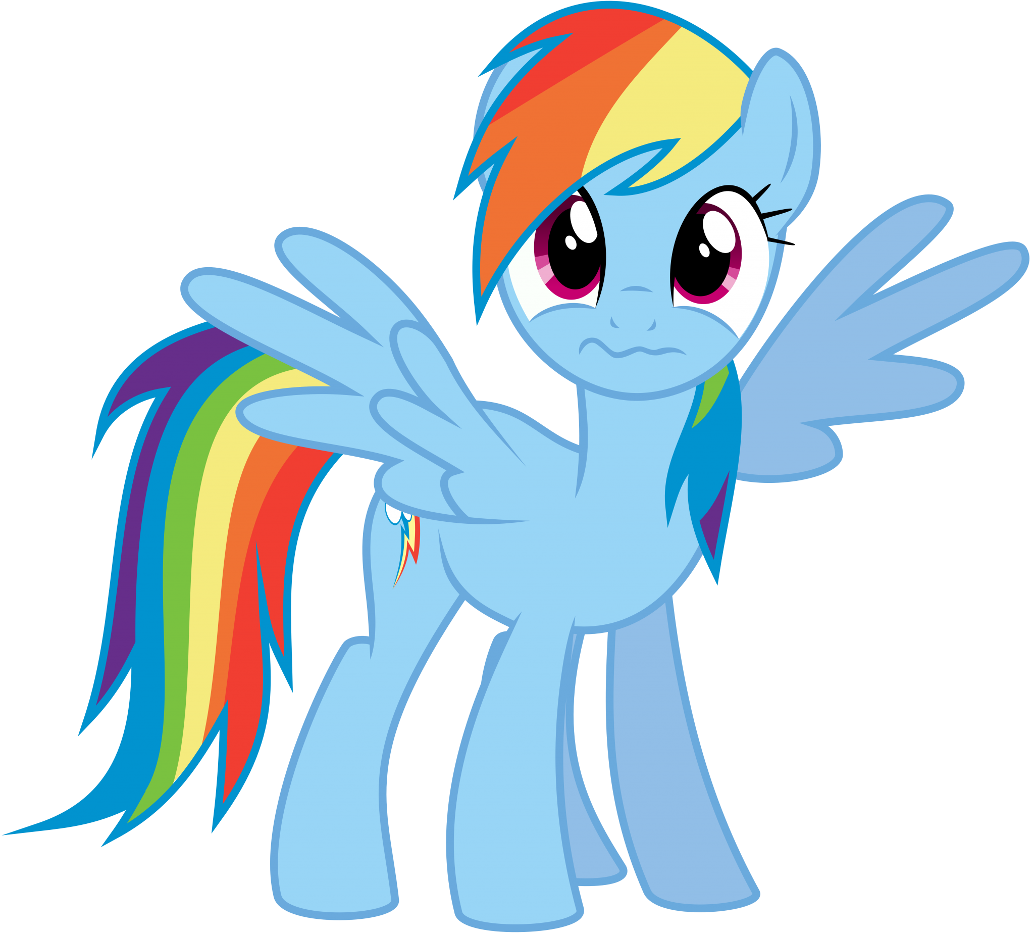 Rainbow Dash from My Little Pony HD Wallpaper