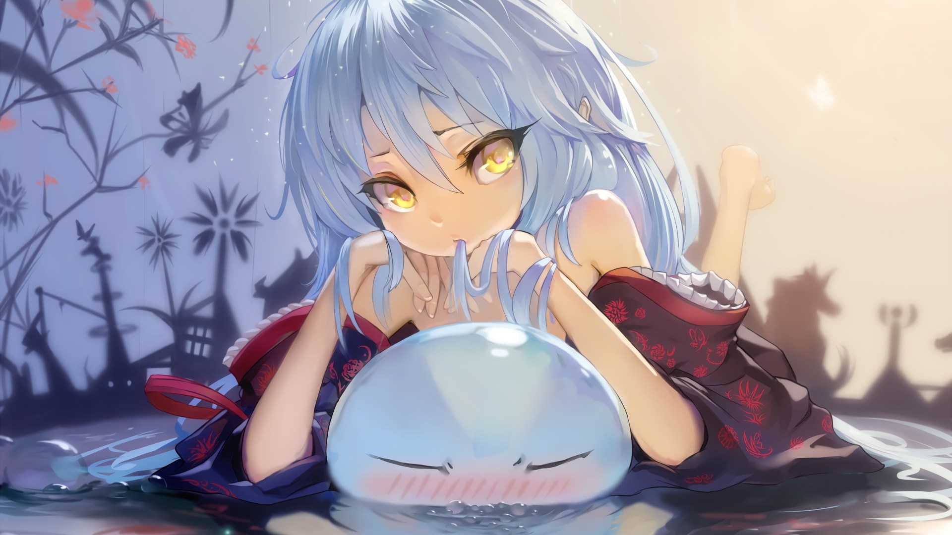 Rimuru Tempest from That Time I Got Reincarnated as a Slime HD Wallpaper