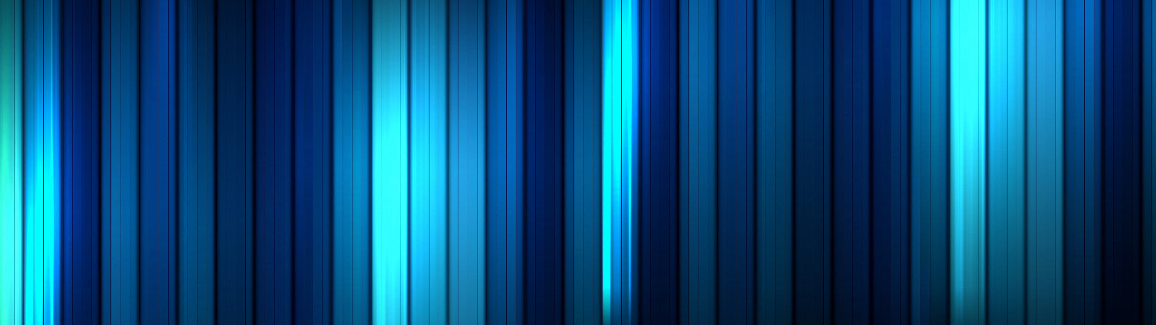 Abstract Blue and Cyan Vertical Stripes HD Wallpaper