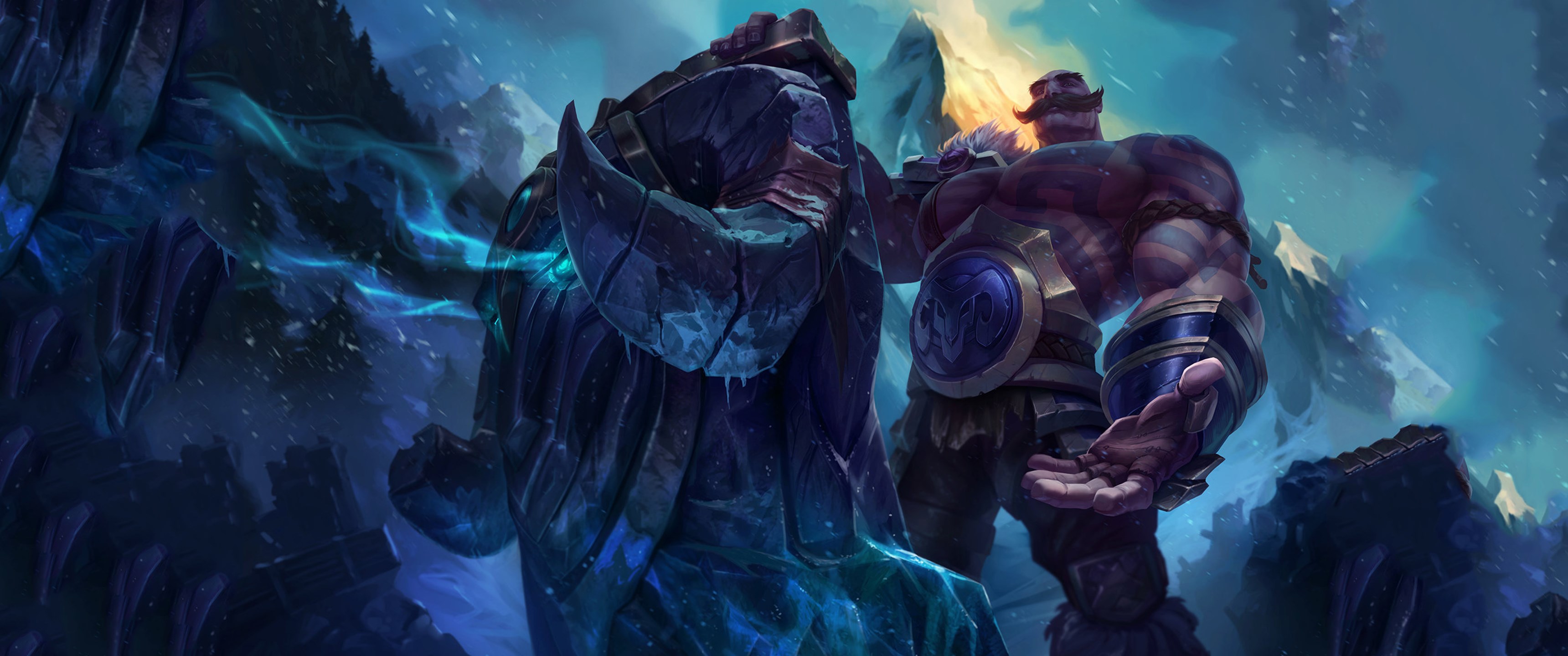 Braum and Anivia from League of Legends HD Wallpaper