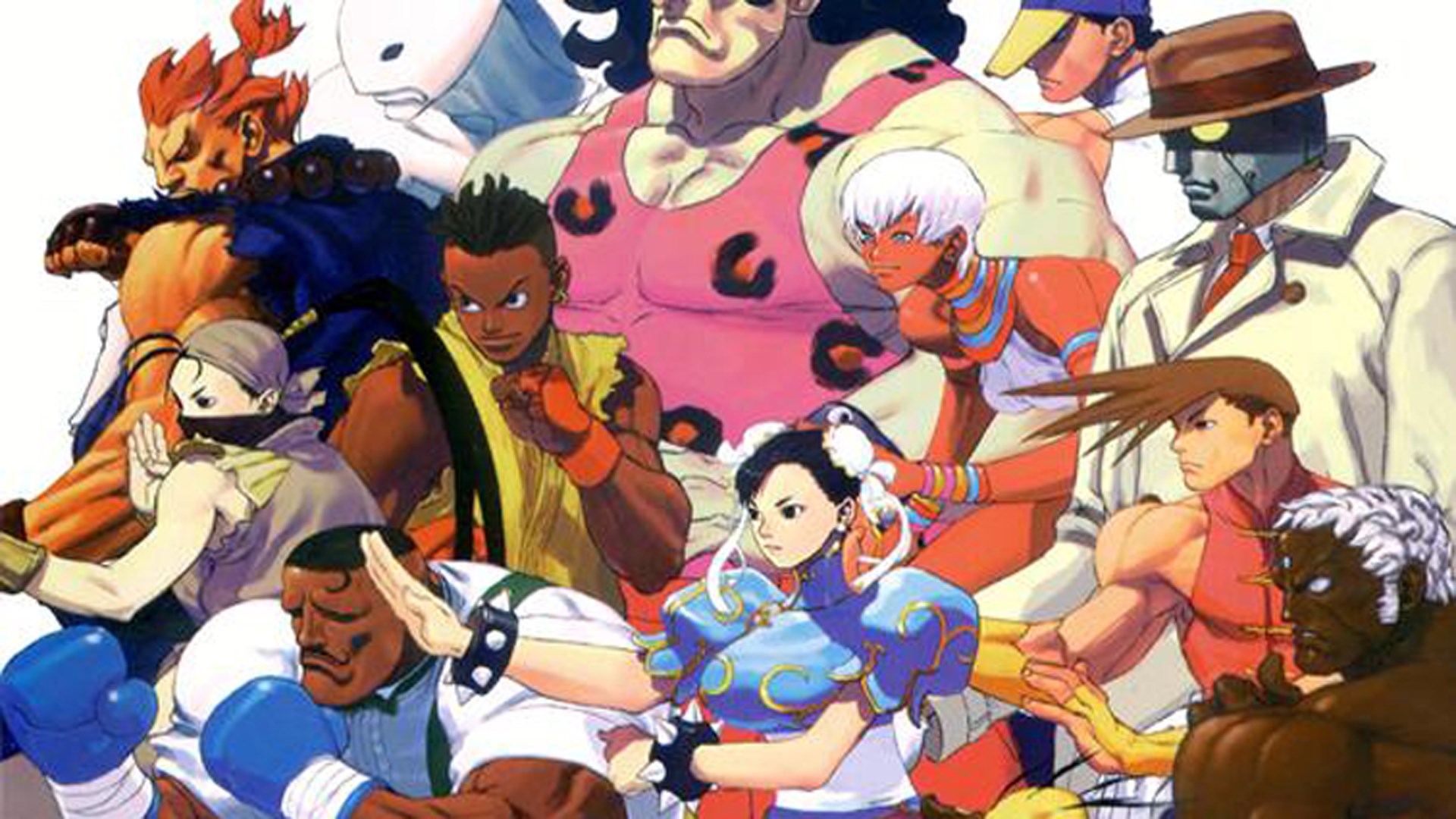 Street Fighter III: 3rd Strike Roster HD Wallpaper