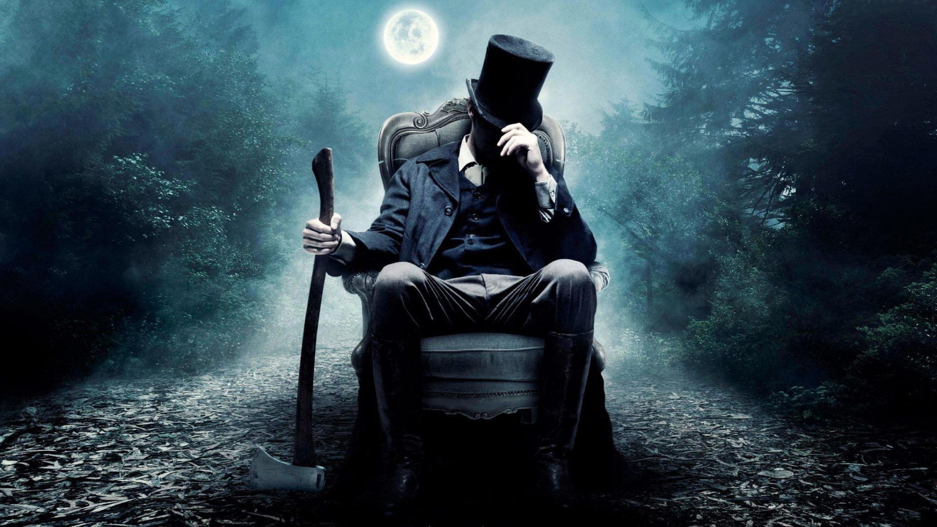 Abraham Lincoln from Abraham Lincoln Vampire Hunter HD Wallpaper