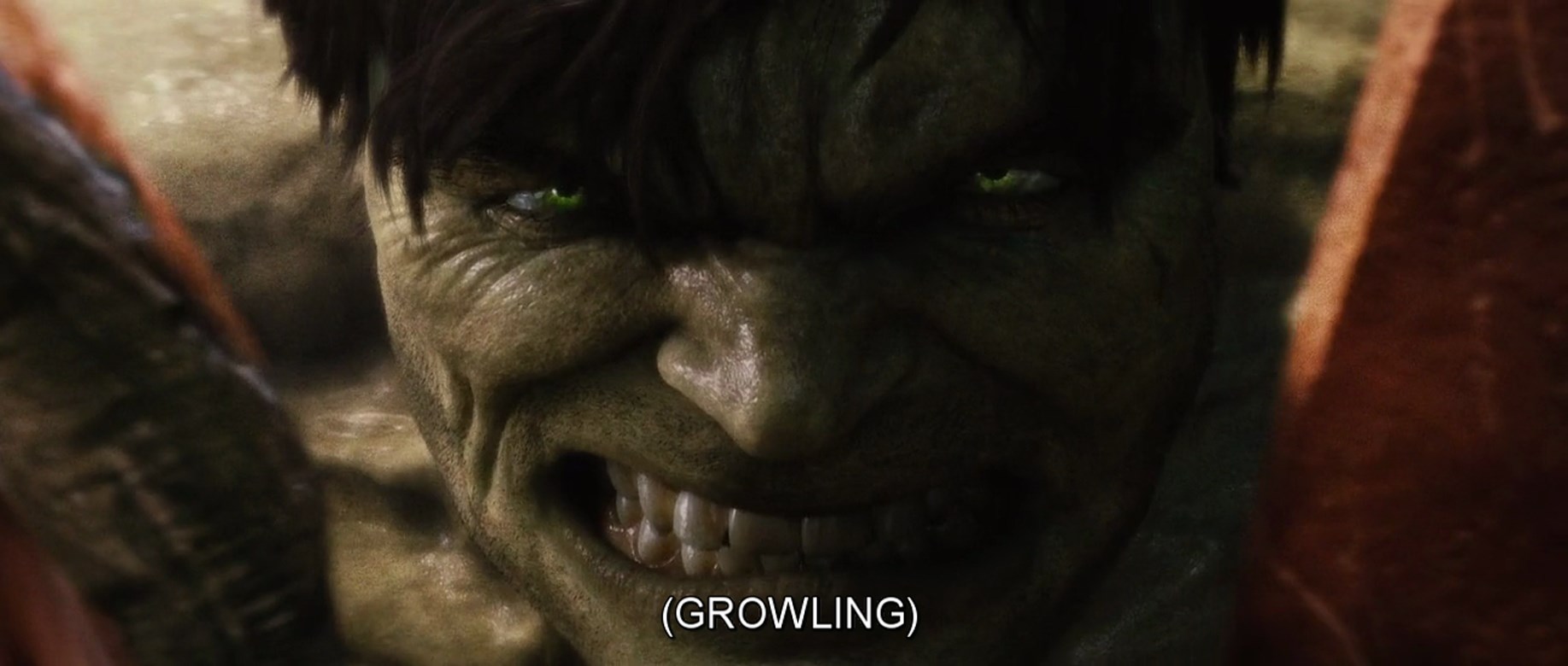 The Incredible Hulk Growling HD Wallpaper