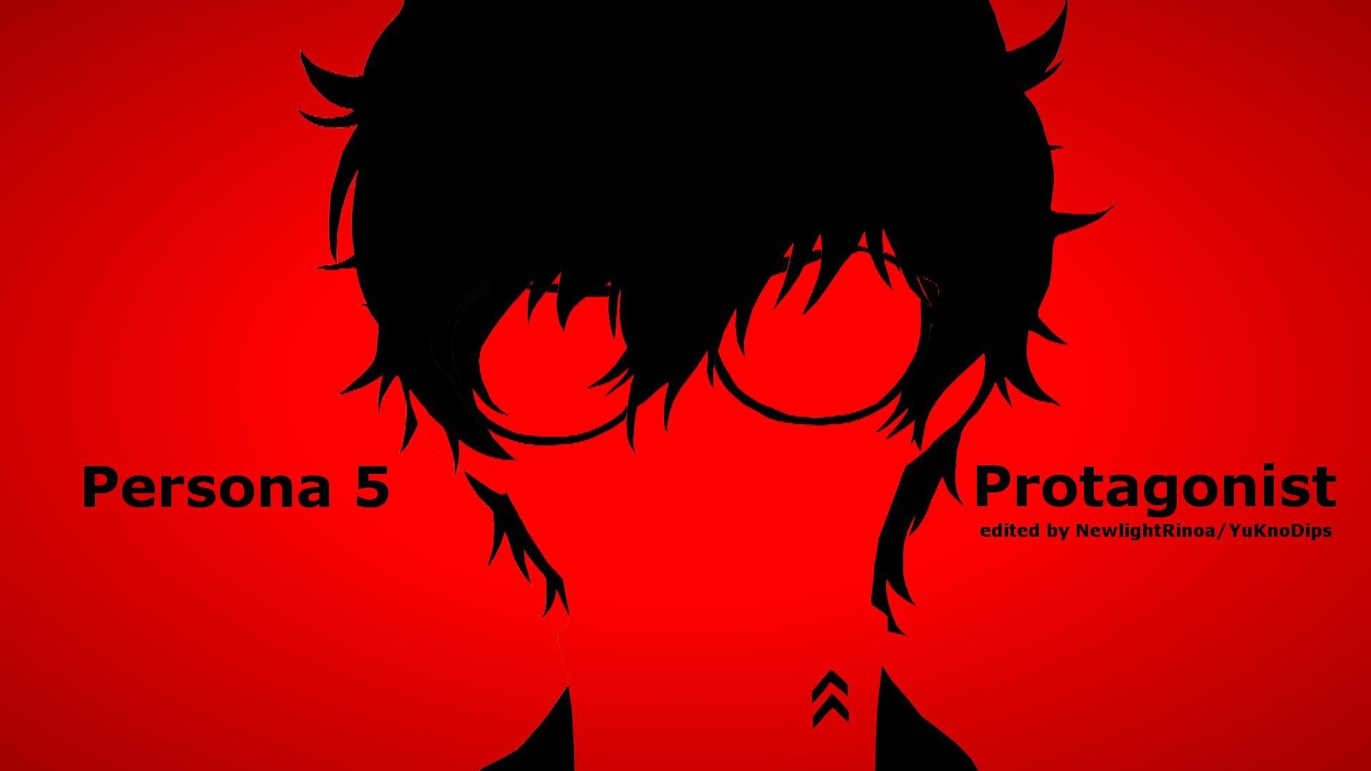 Persona 5 Protagonist Silhouette HD Wallpaper