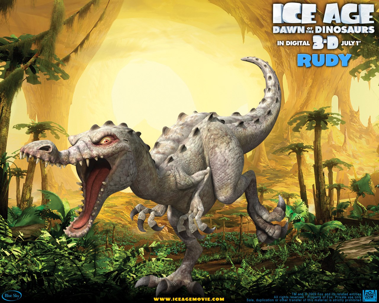 Rudy from Ice Age Dawn of the Dinosaurs HD Wallpaper