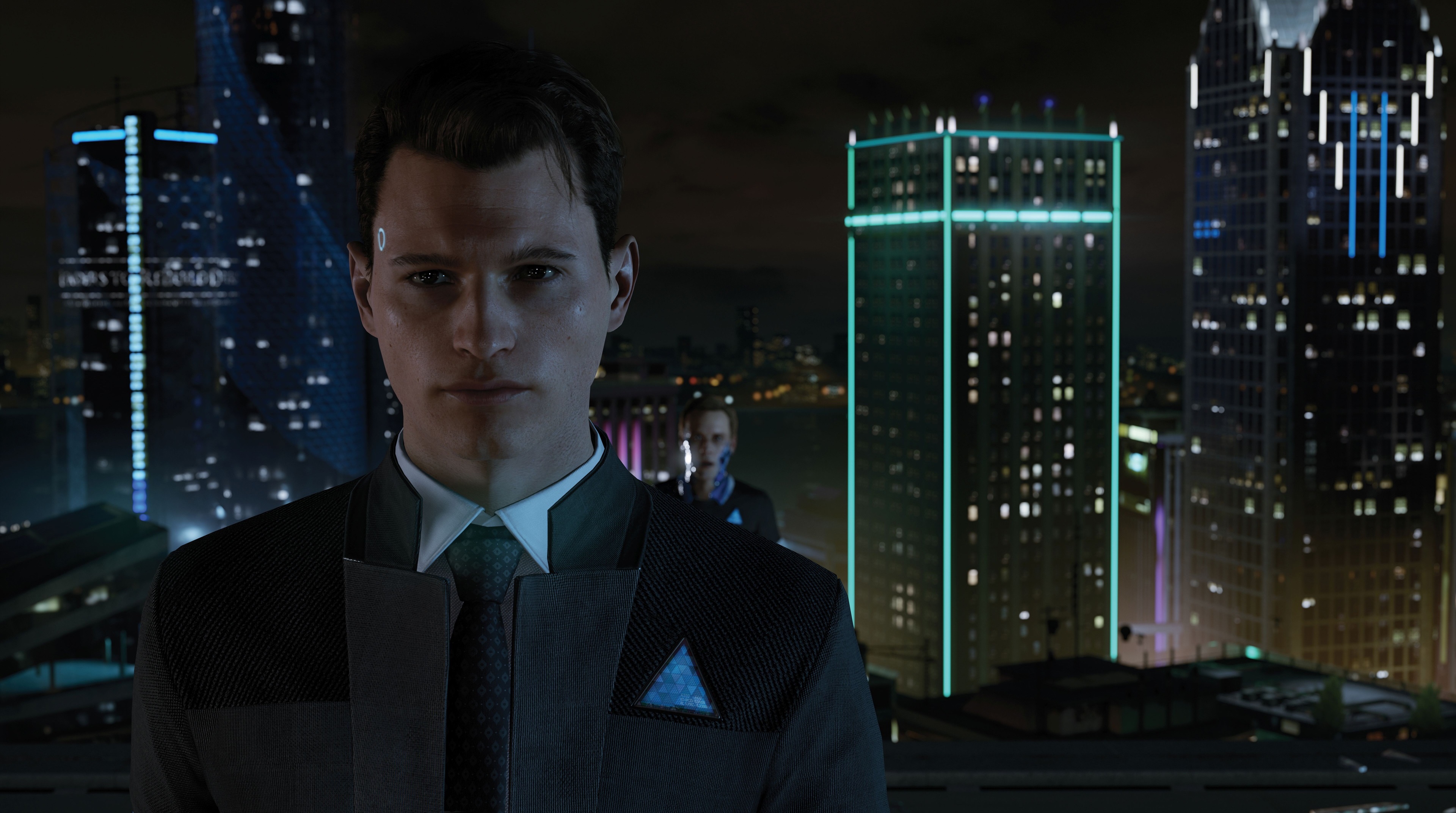 Connor from Detroit: Become Human 4K HD Wallpaper