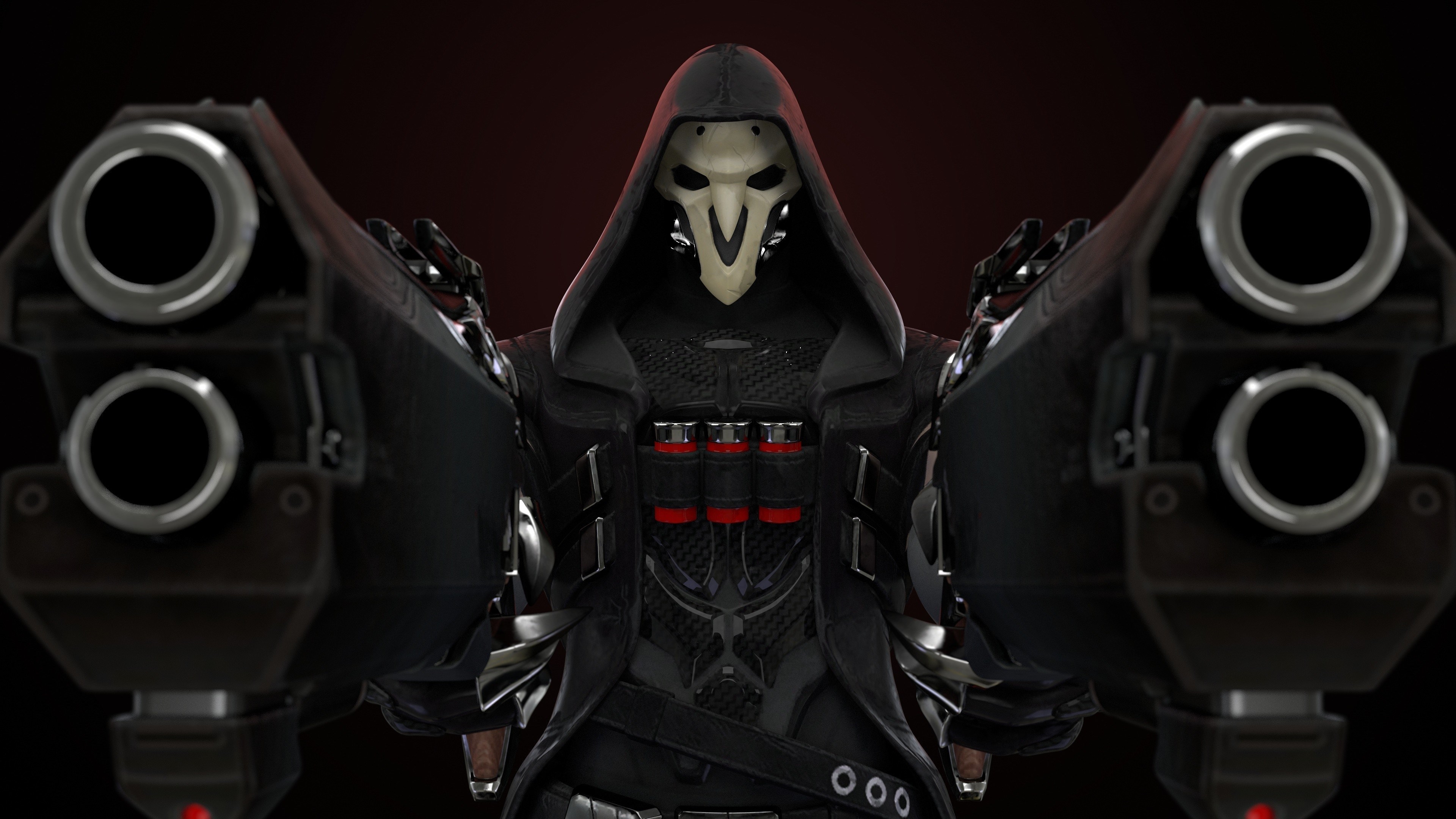 Reaper from Overwatch 4K HD Wallpaper