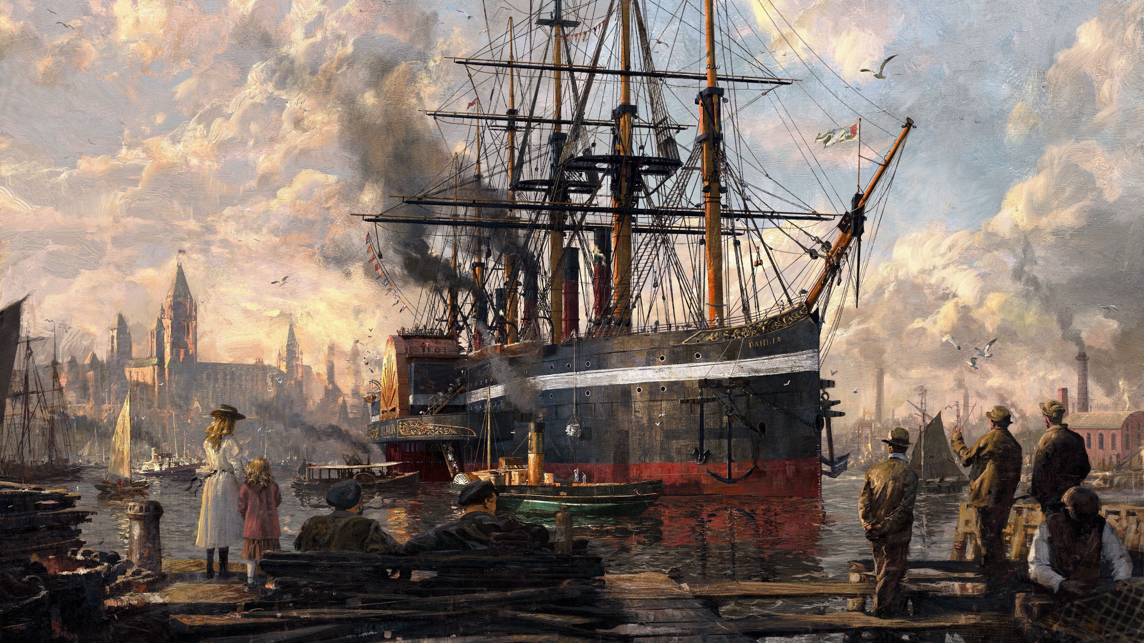 Anno 1800 4K HD Wallpaper