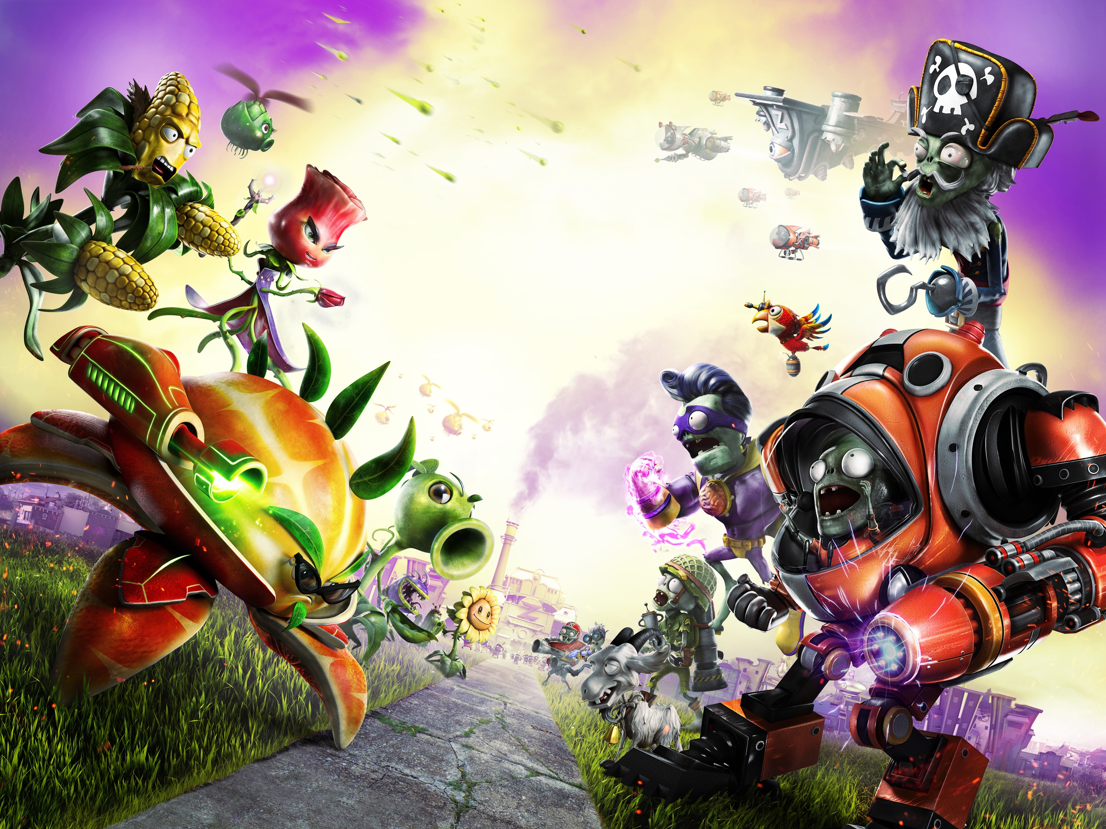 Plants vs. Zombies: Garden Warfare 2 4K HD Wallpaper