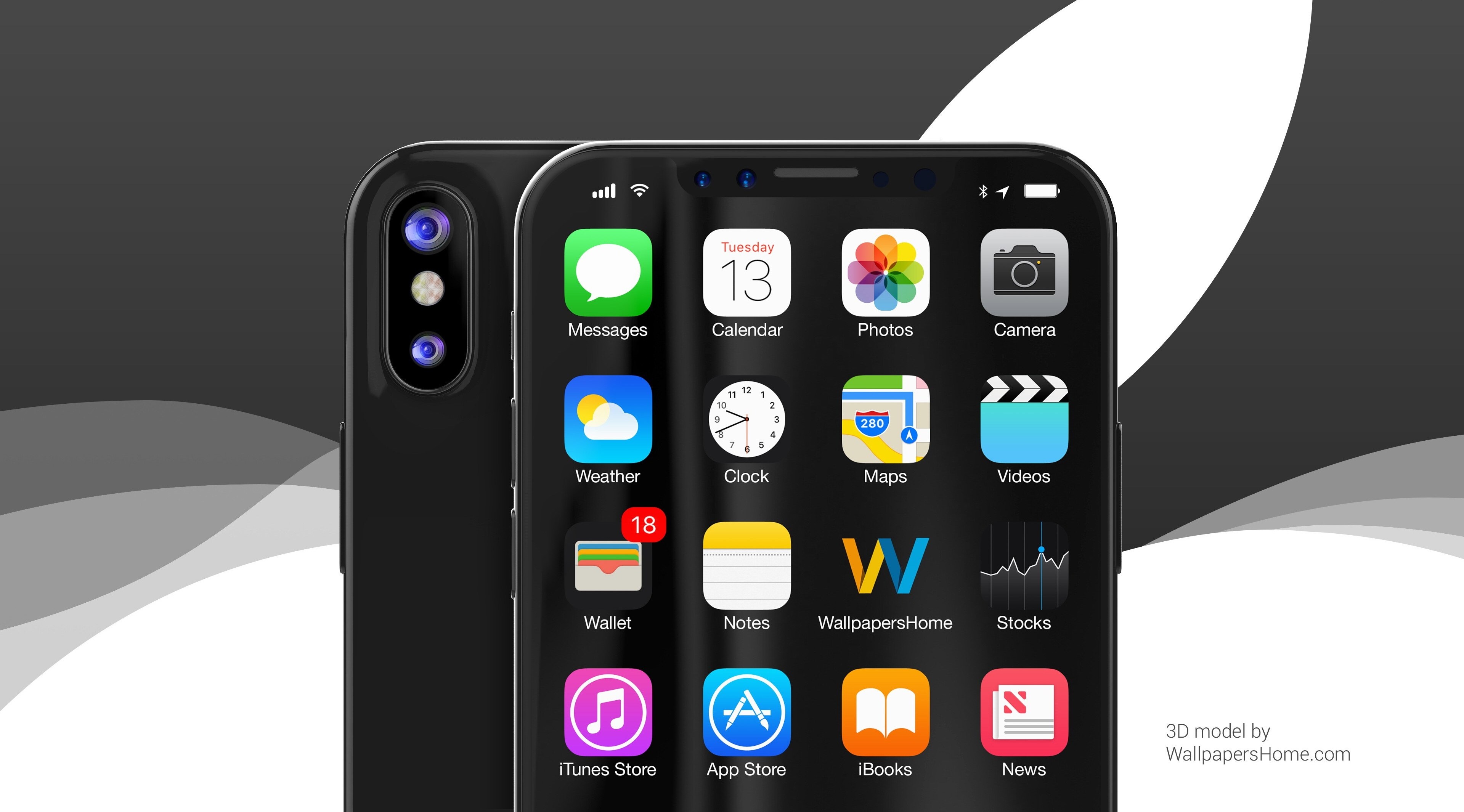 iPhone X 4K wallpaper HD Wallpaper