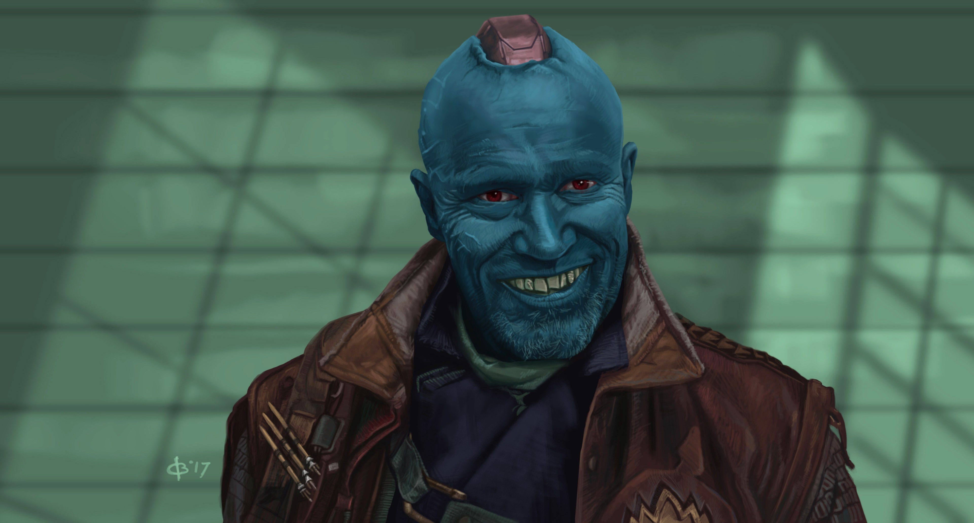 Yondu Udonta from Guardians of the Galaxy Vol. 2 4K HD Wallpaper