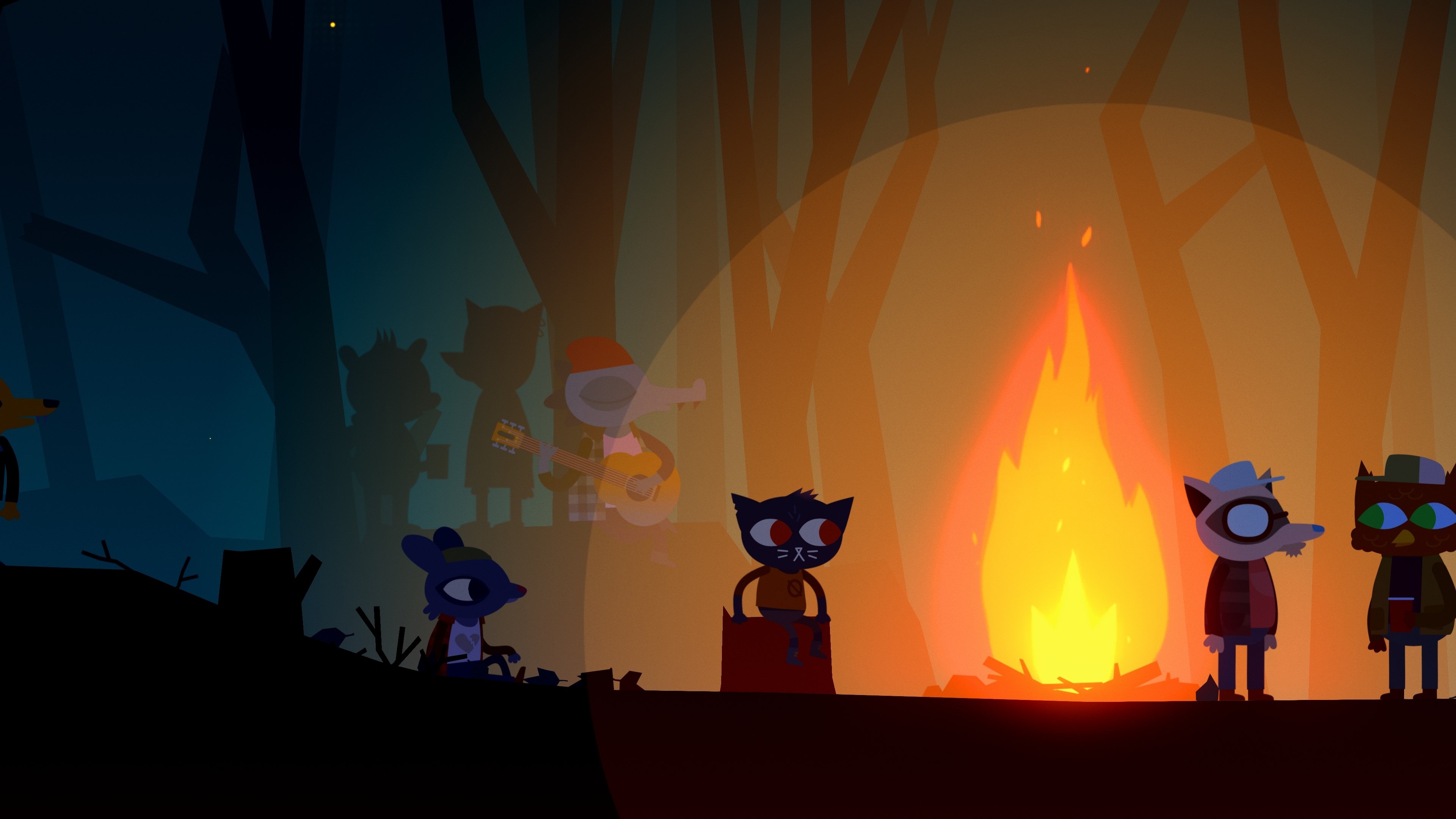 Night in the Woods 4K HD Wallpaper