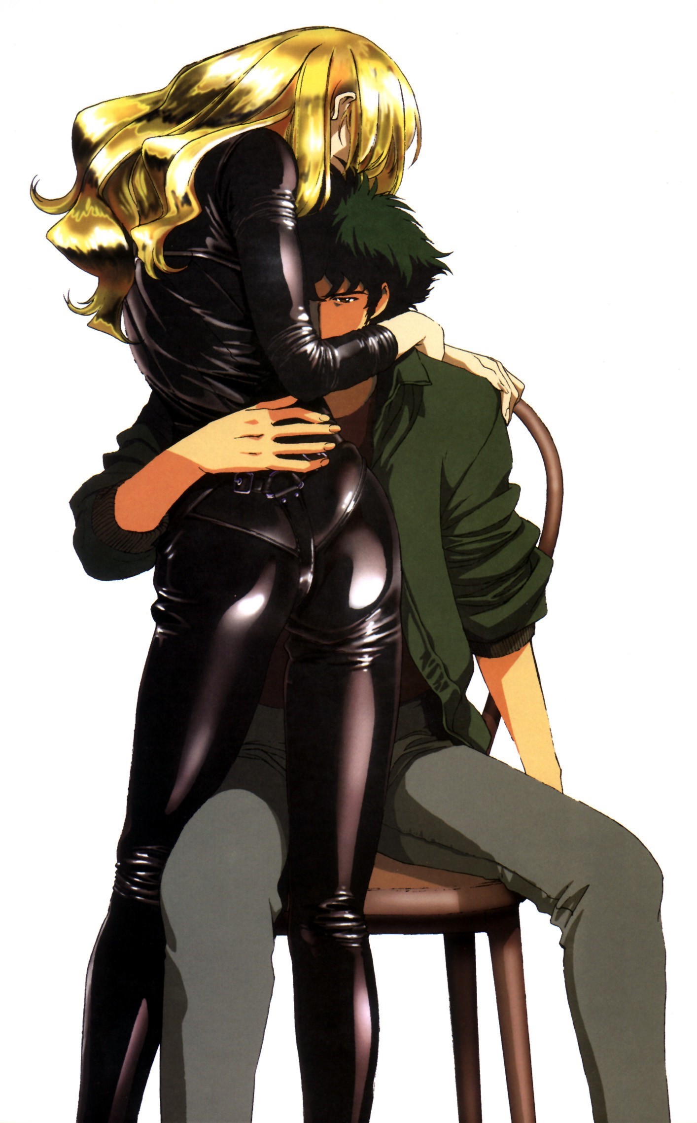 Spike Spiegel and Julia from Cowboy Bebop HD Wallpaper
