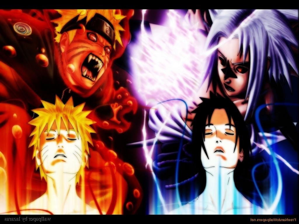 Naruto and Sasuke from Naruto Shippuden HD Wallpaper