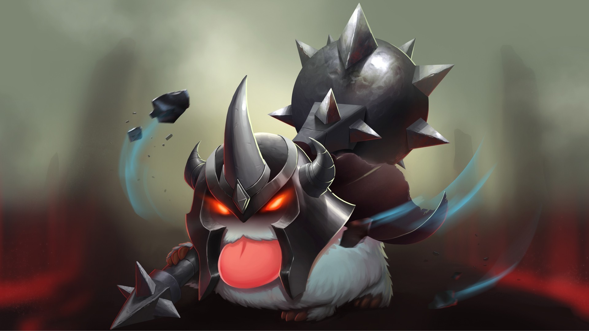 Mordekaiser Poro from League of Legends HD Wallpaper