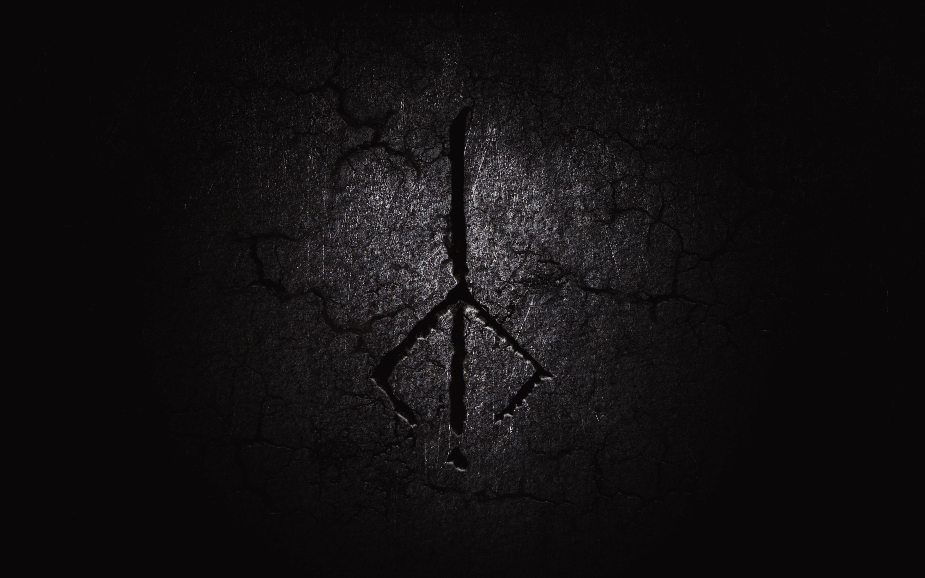 Bloodborne Hunter's Mark grunge texture HD Wallpaper