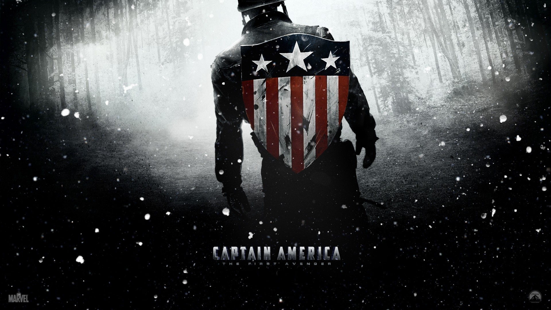 Captain America from Captain America: The First Avenger HD Wallpaper