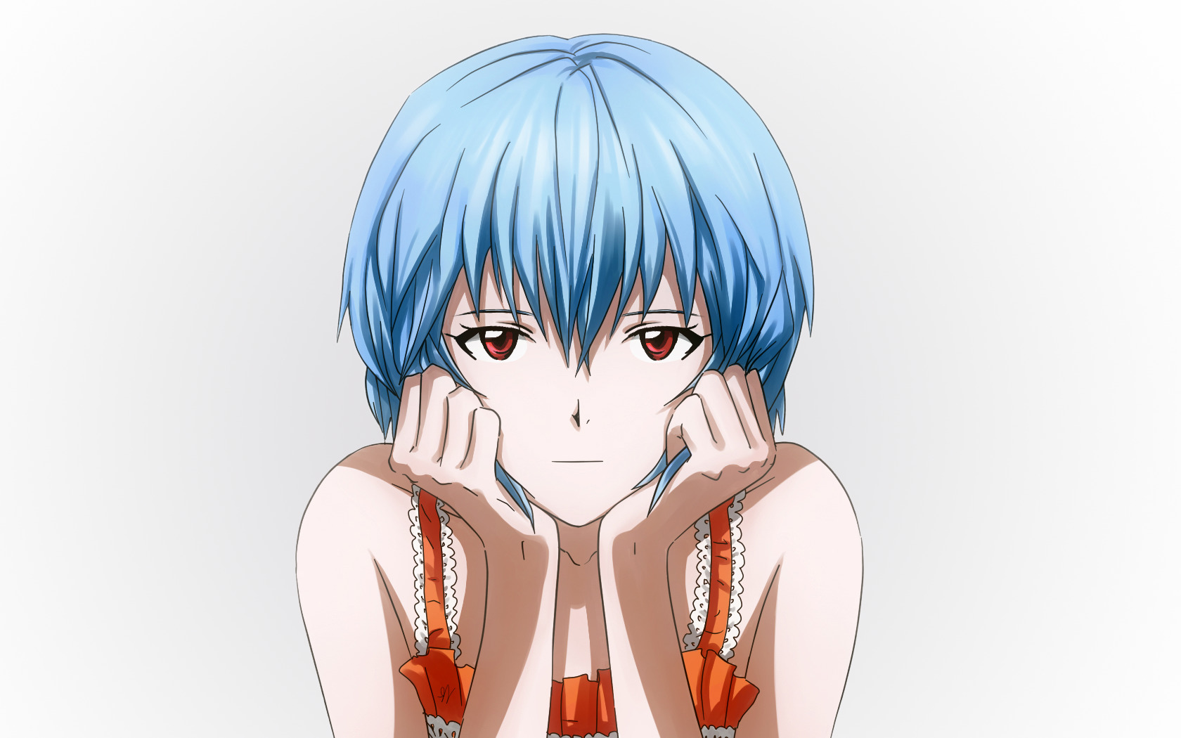 Rei Ayanami from Neon Genesis Evangelion HD Wallpaper