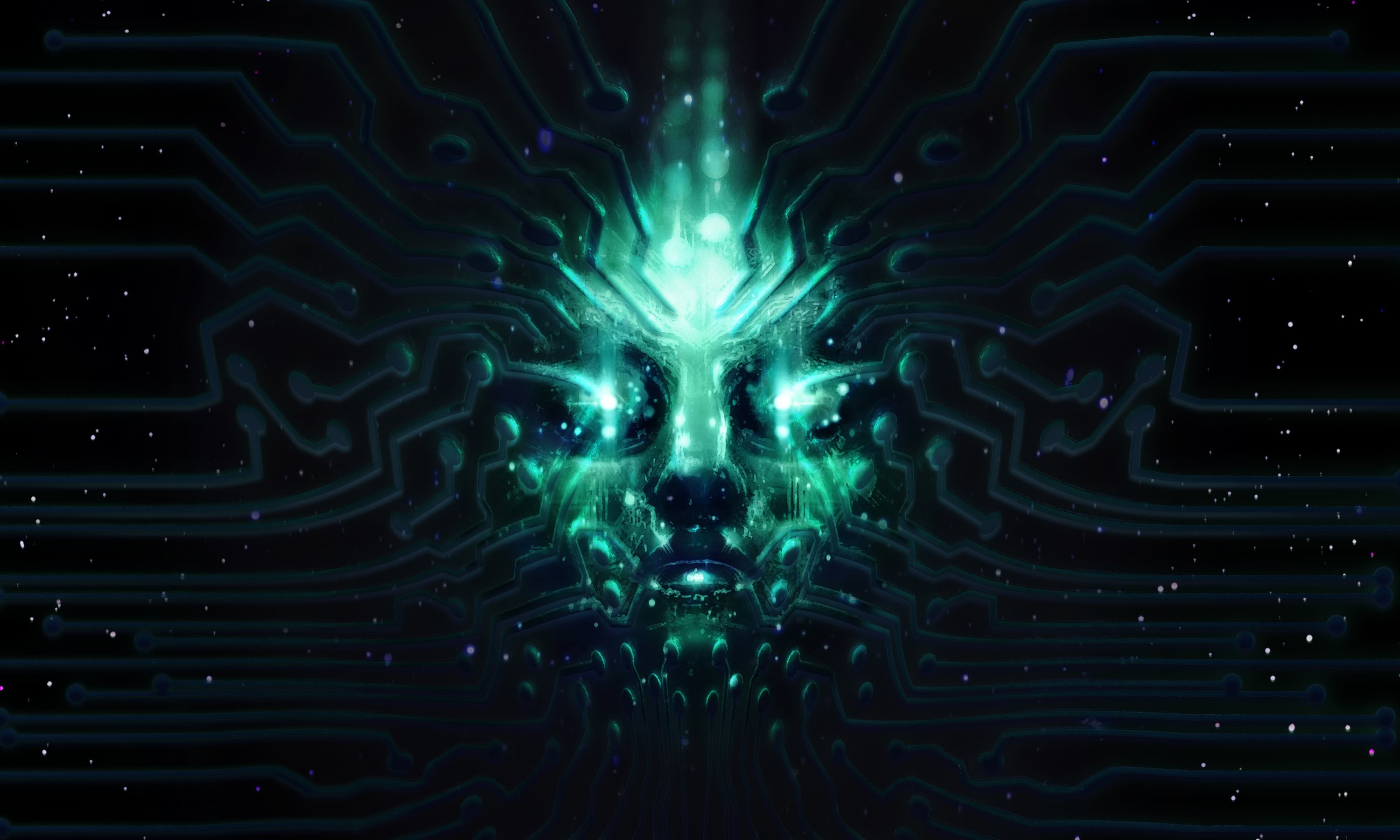 System Shock Sci-Fi Cyberpunk Artwork HD Wallpaper