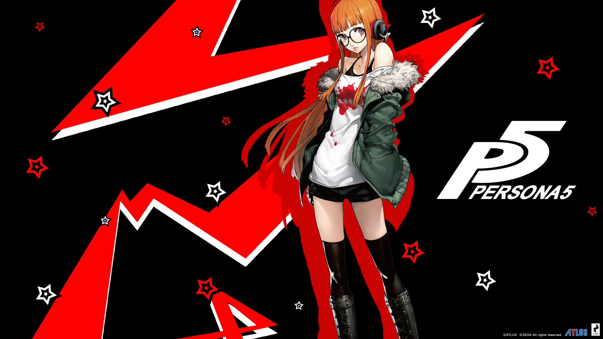 Futaba Sakura from Persona 5 HD Wallpaper