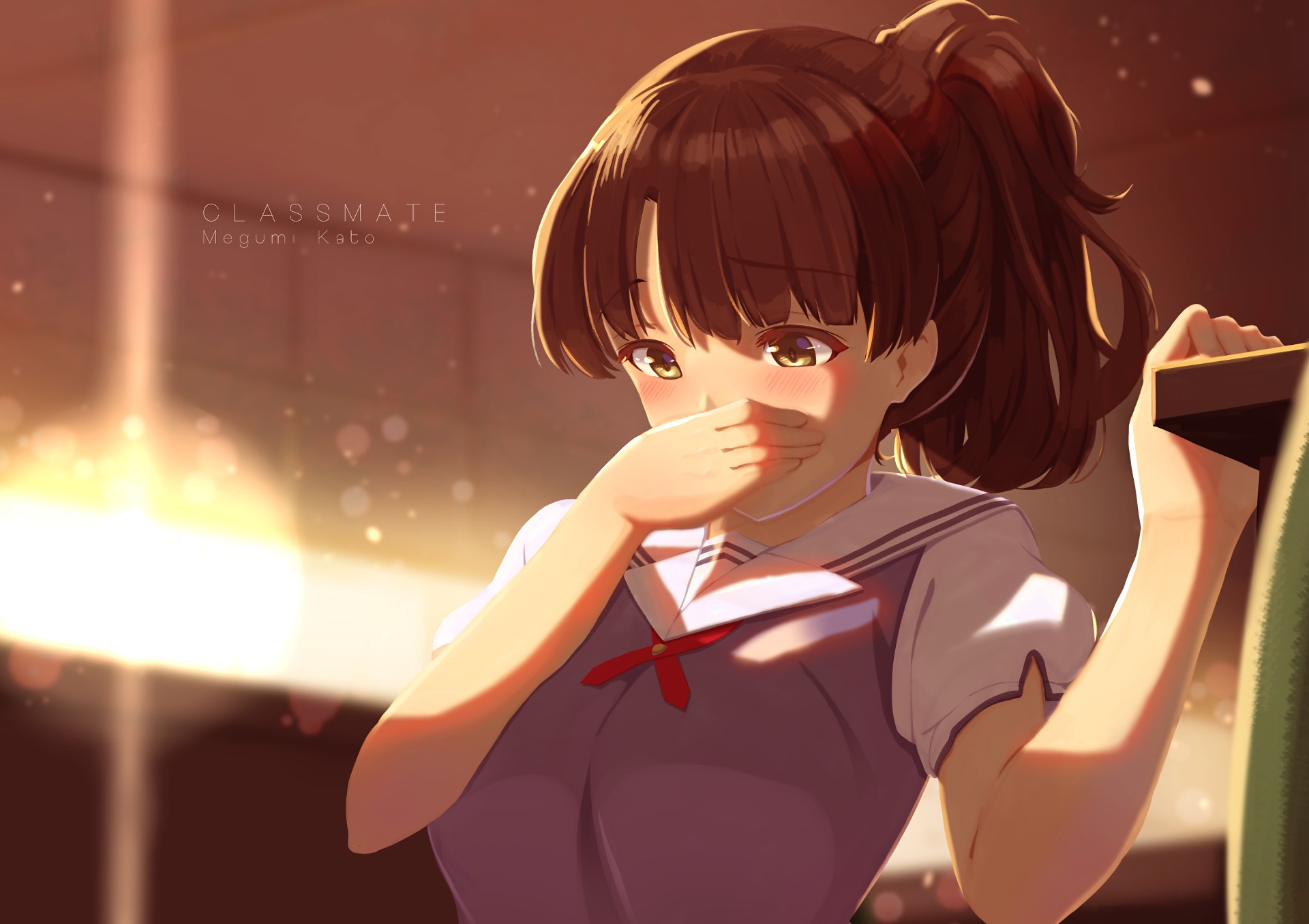 Megumi Kato from Saenai Heroine no Sodatekata HD Wallpaper